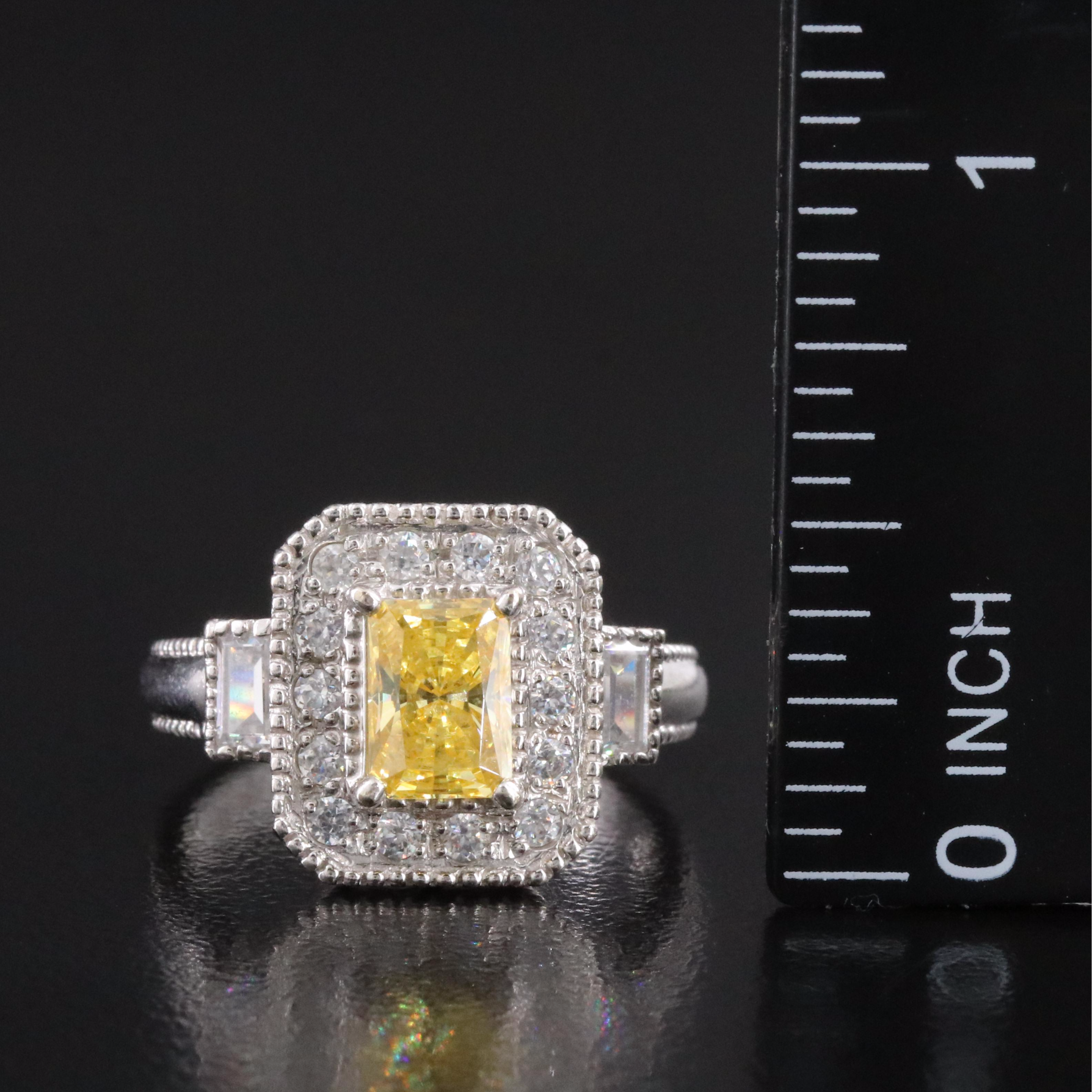 14K CZ Ring