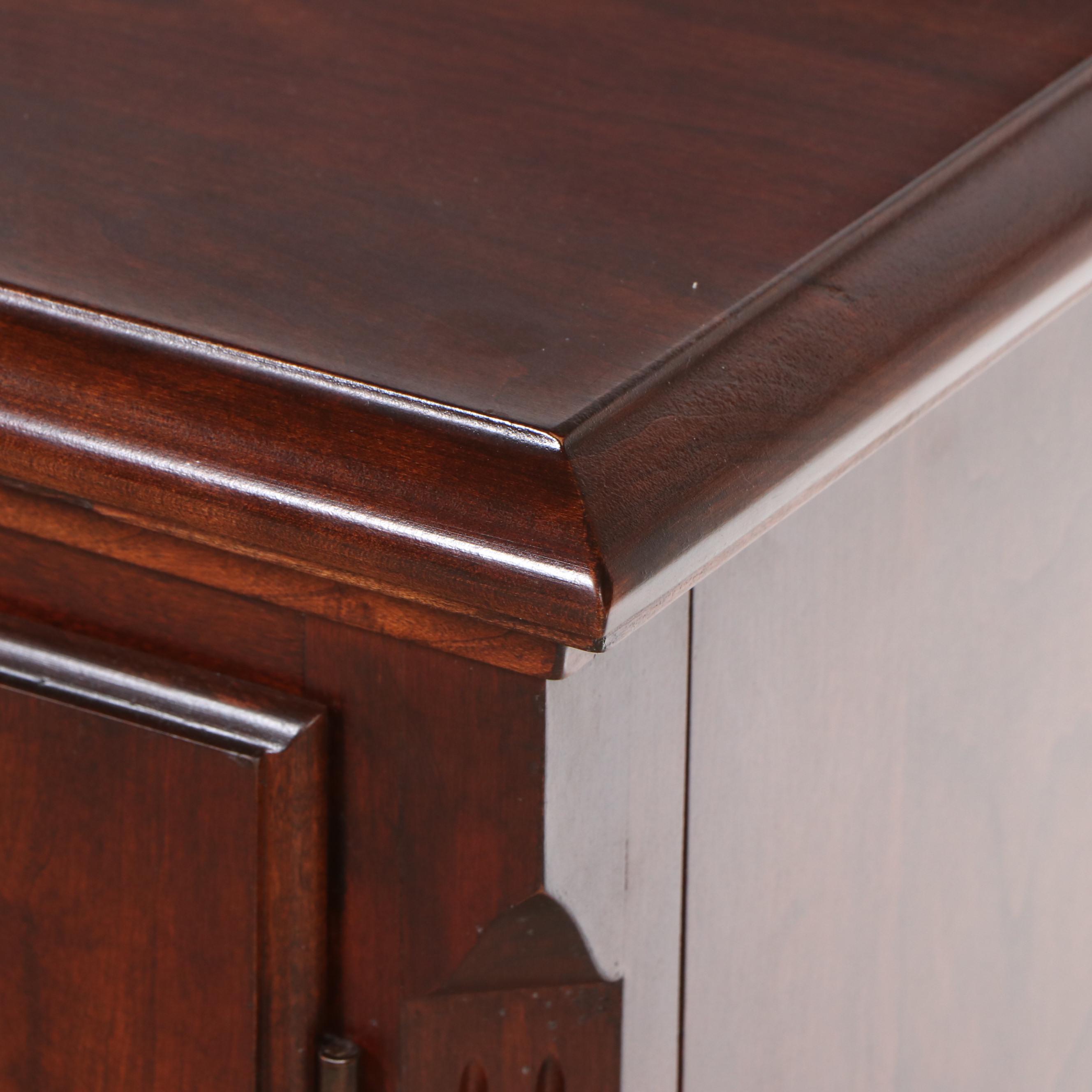 Pennsylvania House Federal Style Cherry Illuminated China Cabinet