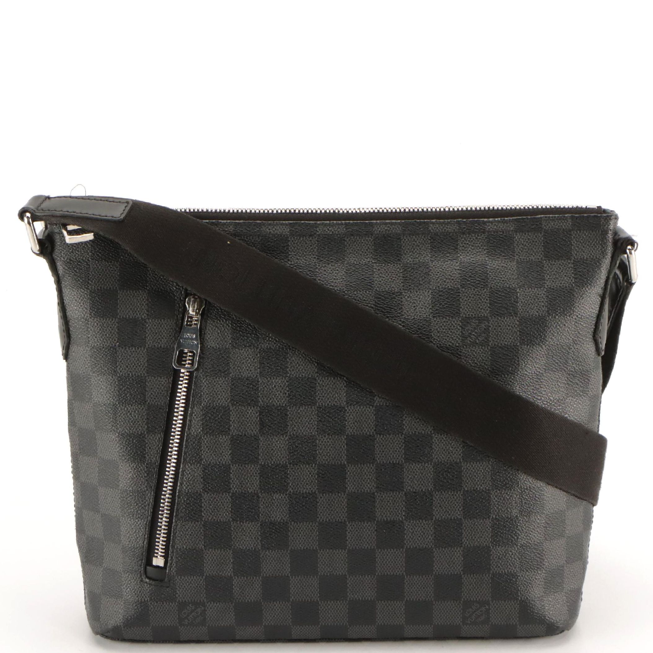 Louis Vuitton Mick PM Crossbody Messenger Bag in Damier Graphite Canvas