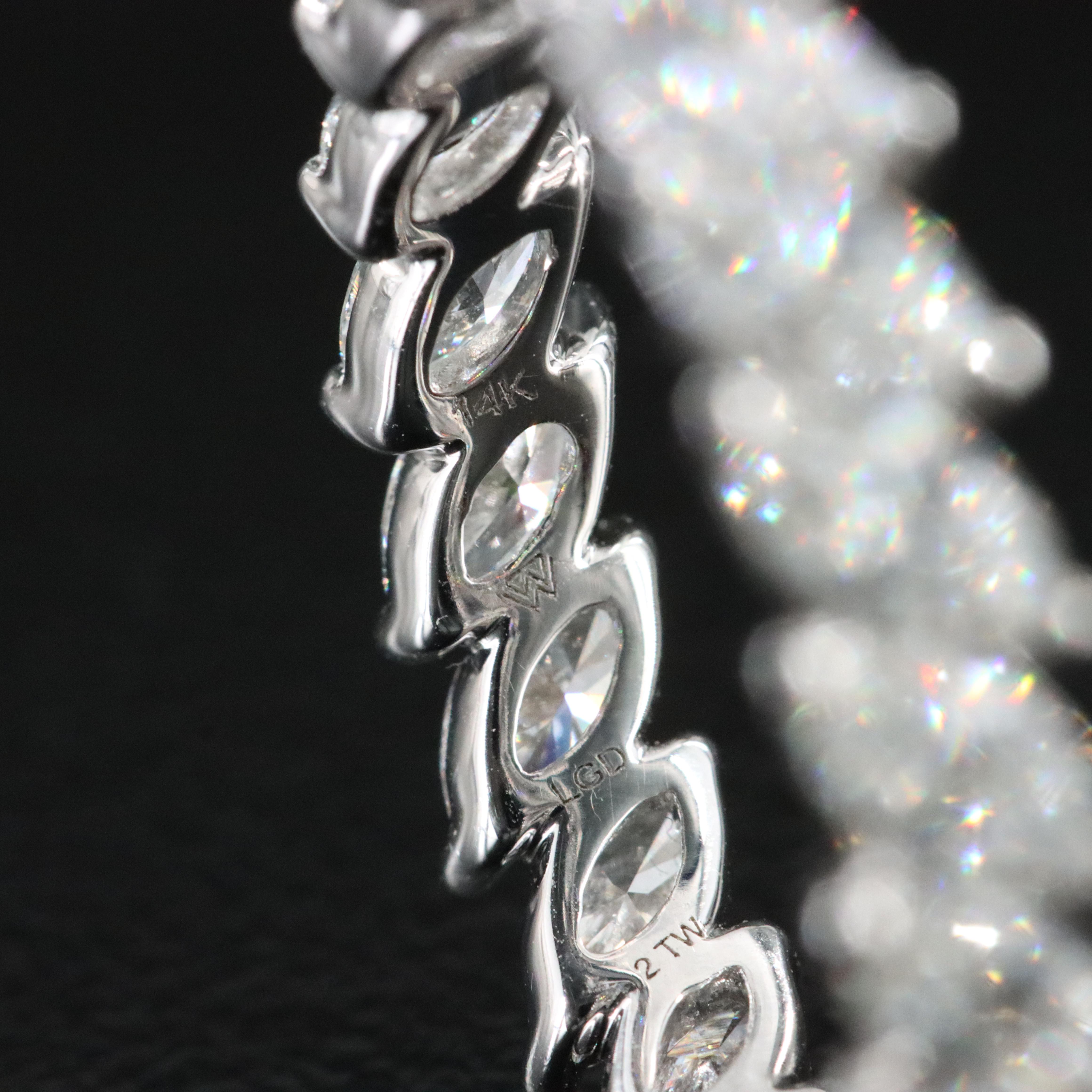 14K 2.00 CTW Lab Grown Diamond Eternity Band