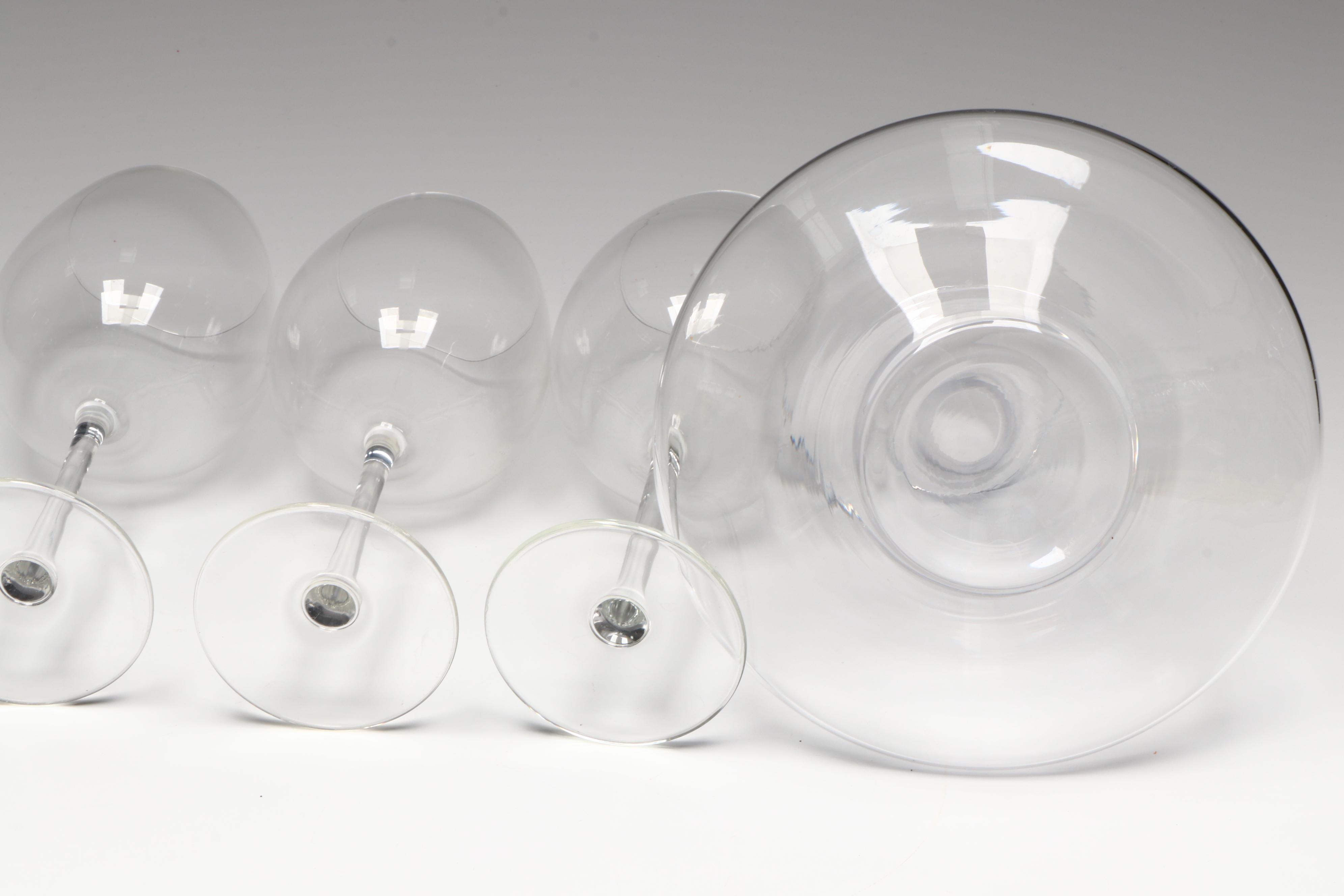 Wine Decanter with Other Glass Bottles and Barware