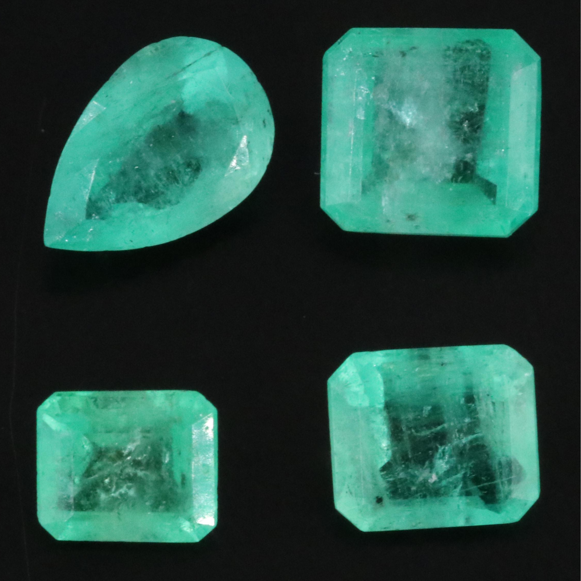 Loose 7.20 CTW Emeralds