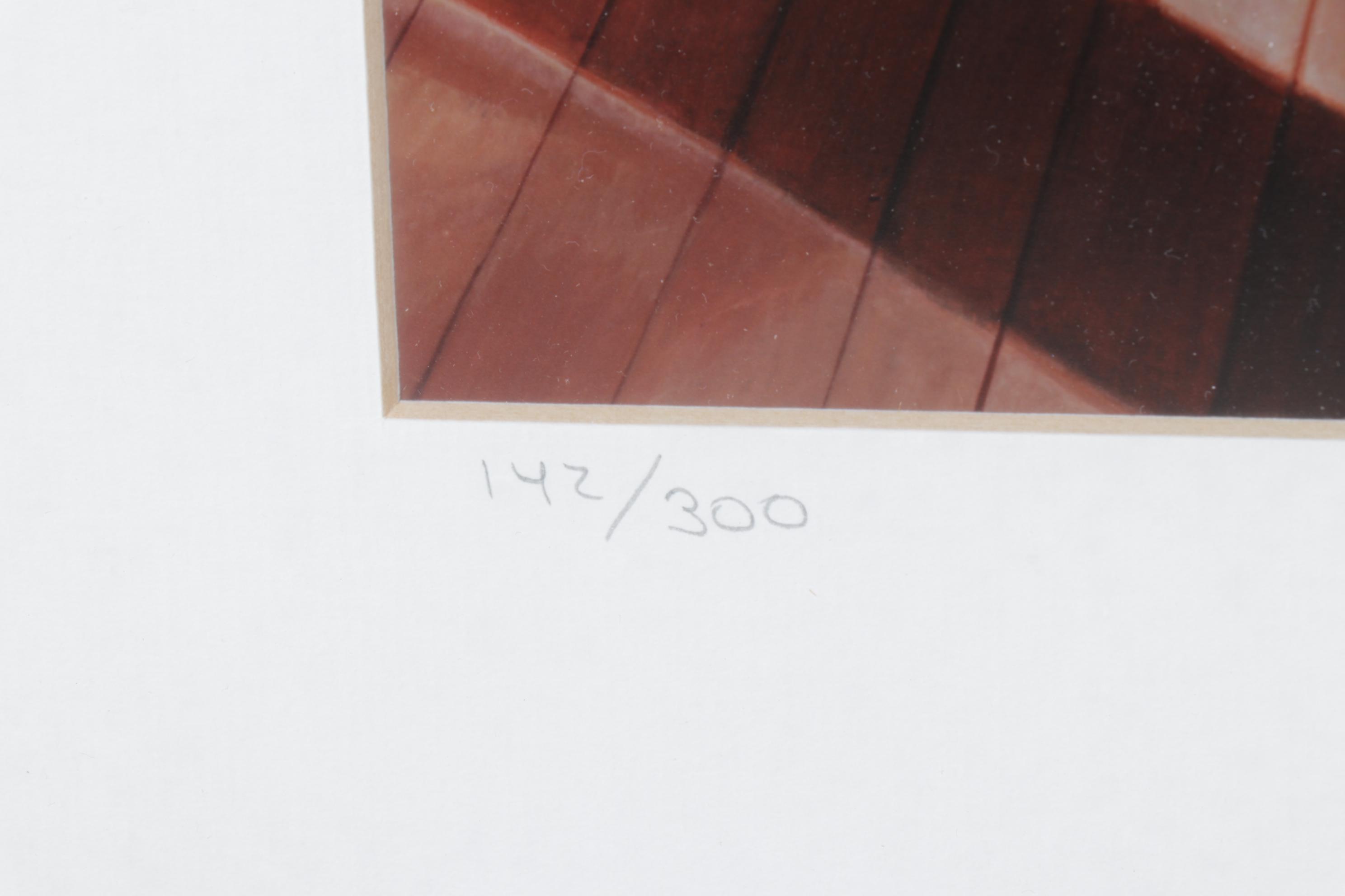 Bruce J. Peeso Giclée "Molly's Rocker", Late 20th Century