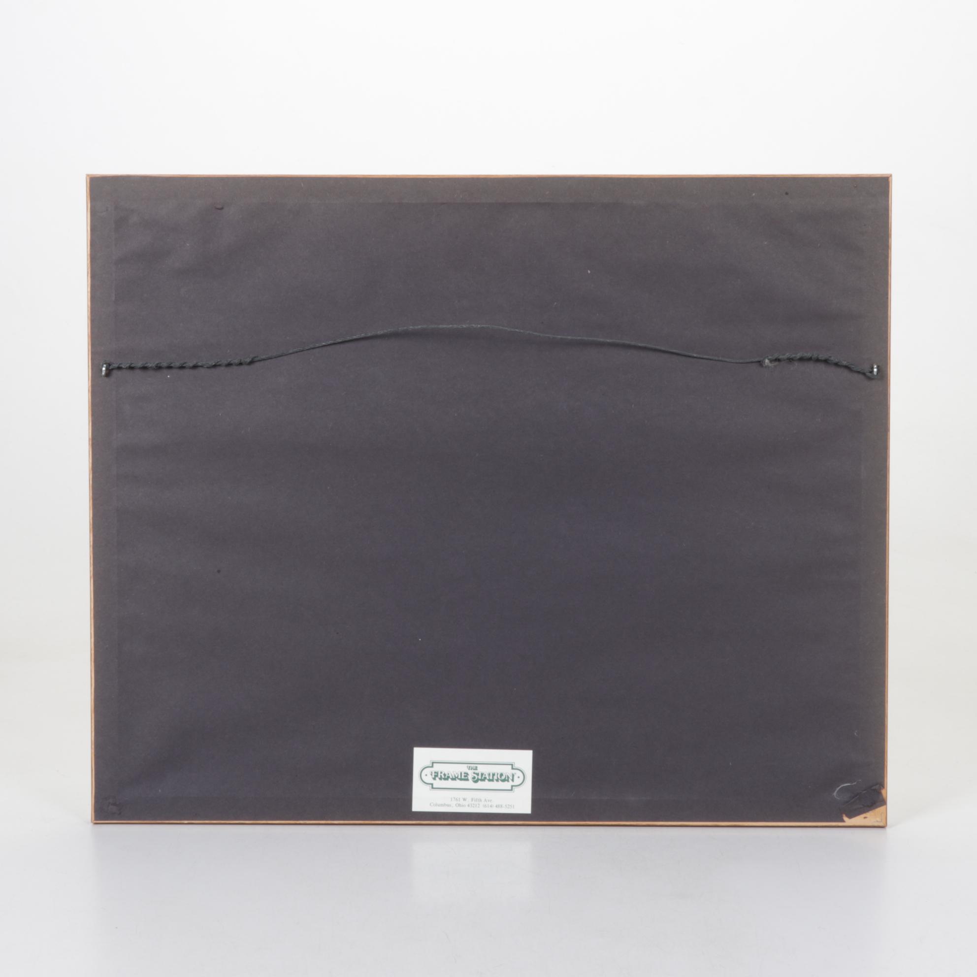 Bruce J. Peeso Giclée "Molly's Rocker", Late 20th Century