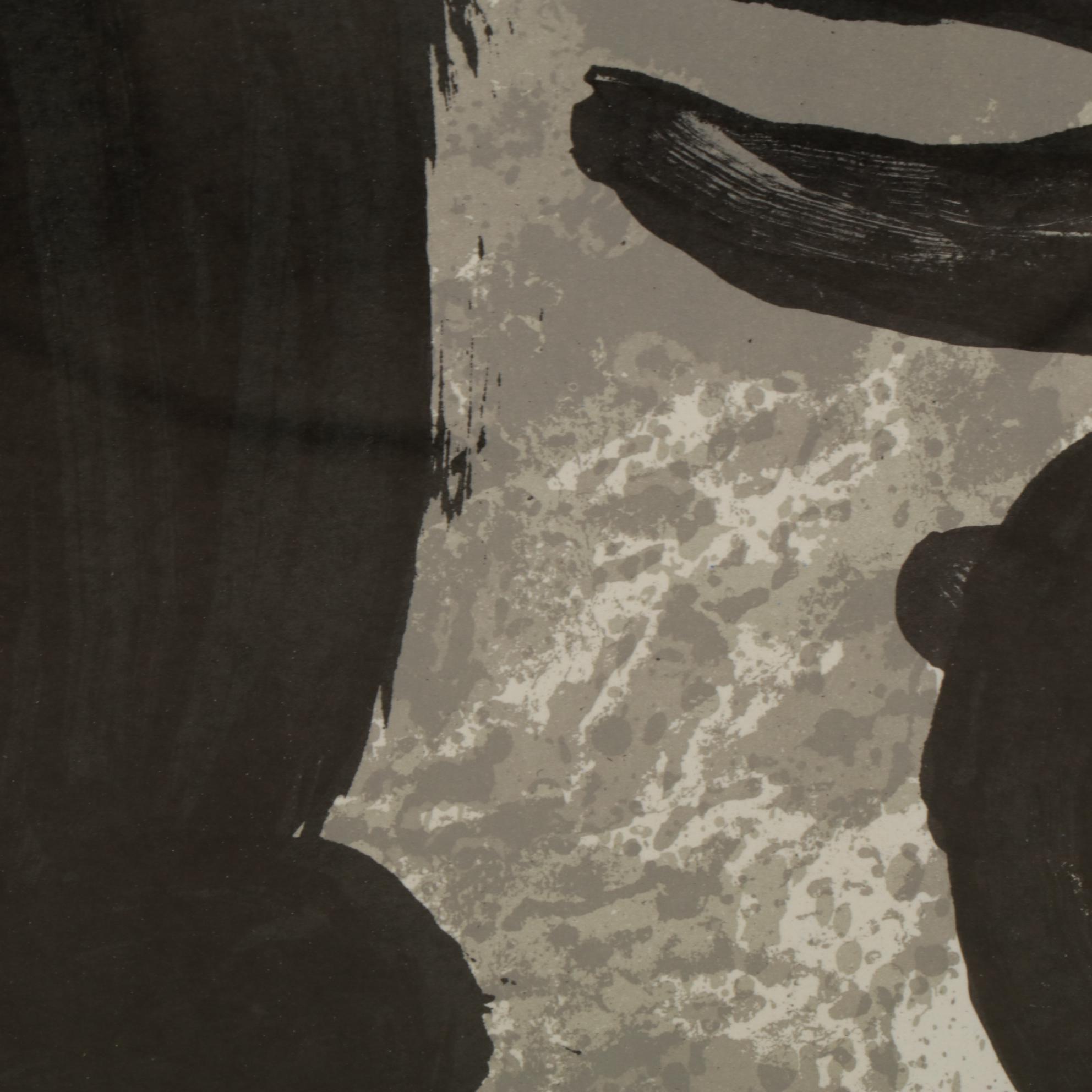 Joan Miró Color Lithograph from Derrière le Miroir "Ronde de Nuit," 1970