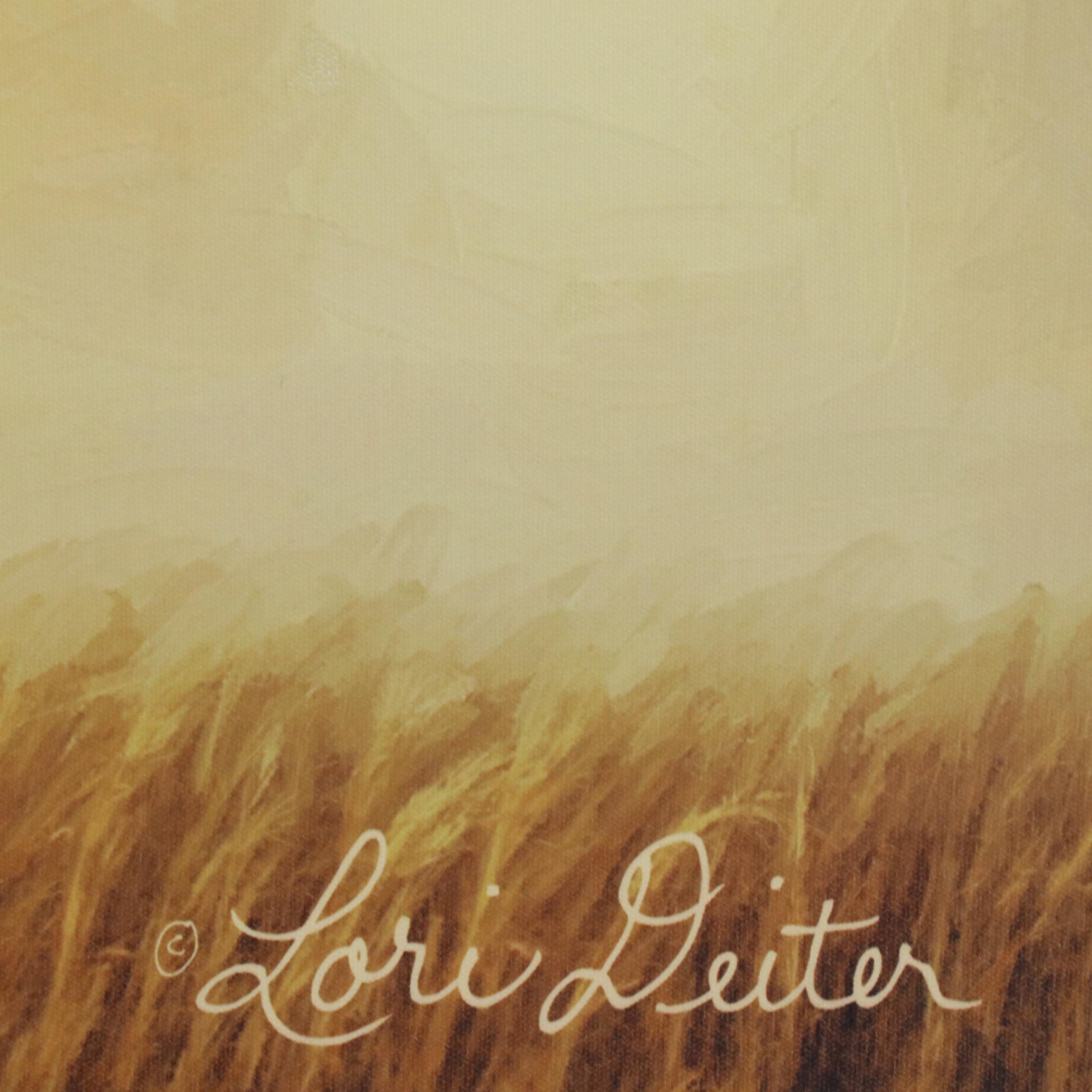 Large-Scale Giclée After Lori Deiter "Golden Tree," 21st Century