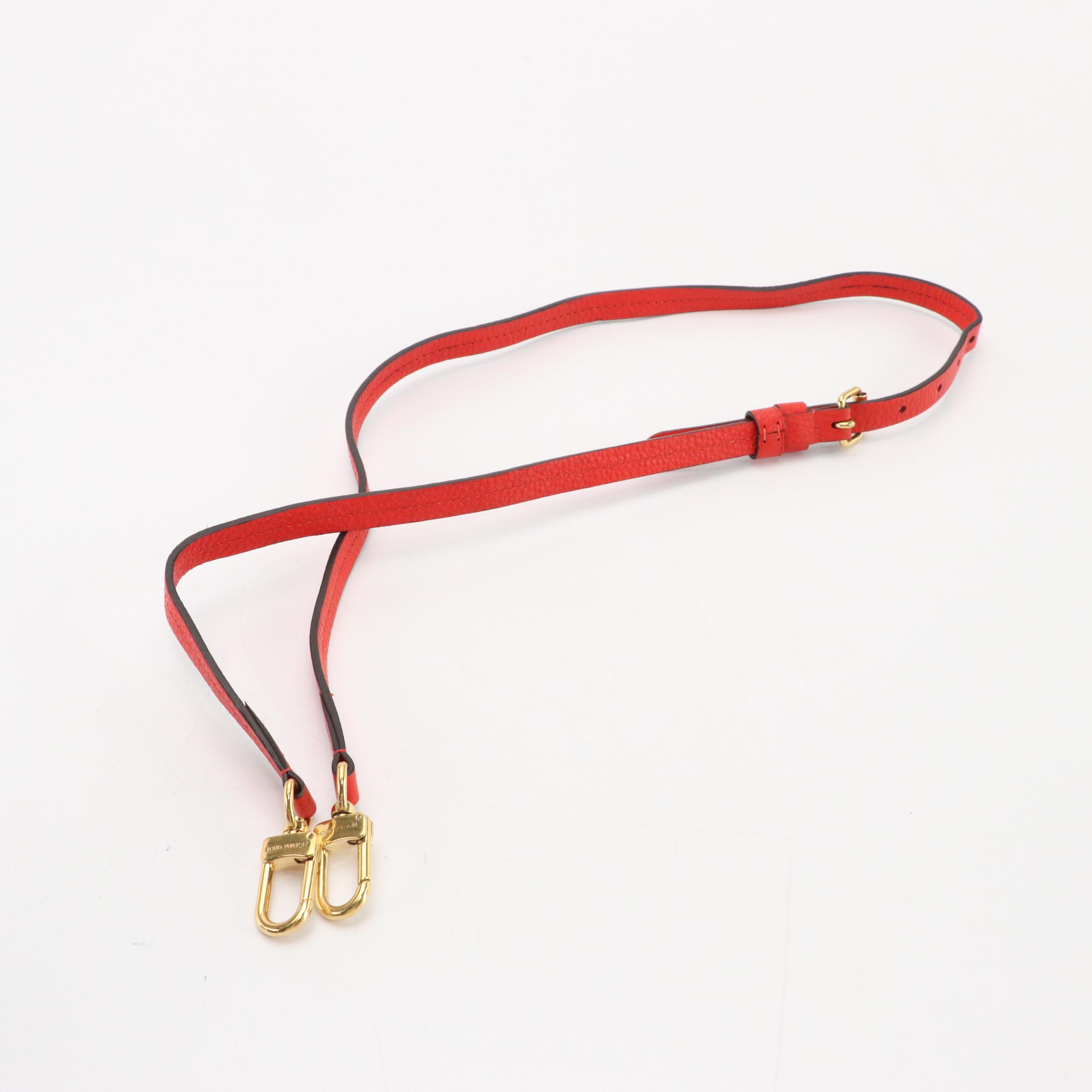 Louis Vuitton Retiro NM Two-Way Bag in Monogram Canvas & Coquelicot Leather Trim