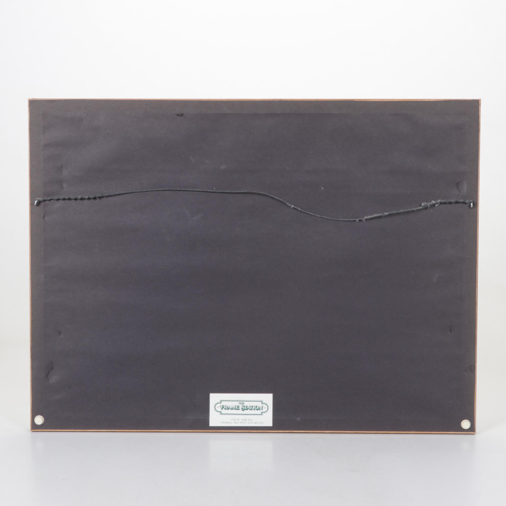 Bruce J. Peeso Giclée "Lemonade Porch", Late 20th Century