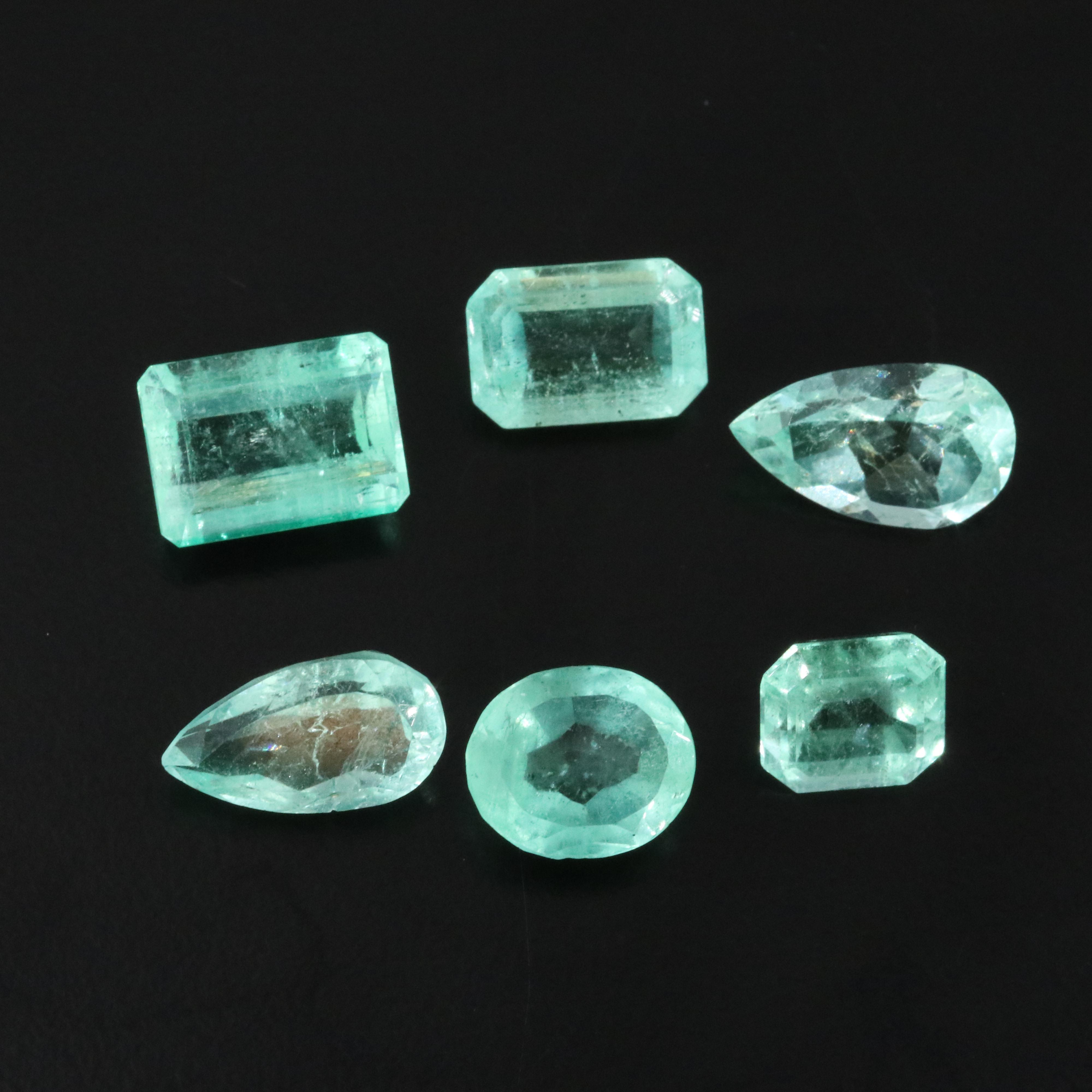 Loose 24.70 CTW Emeralds