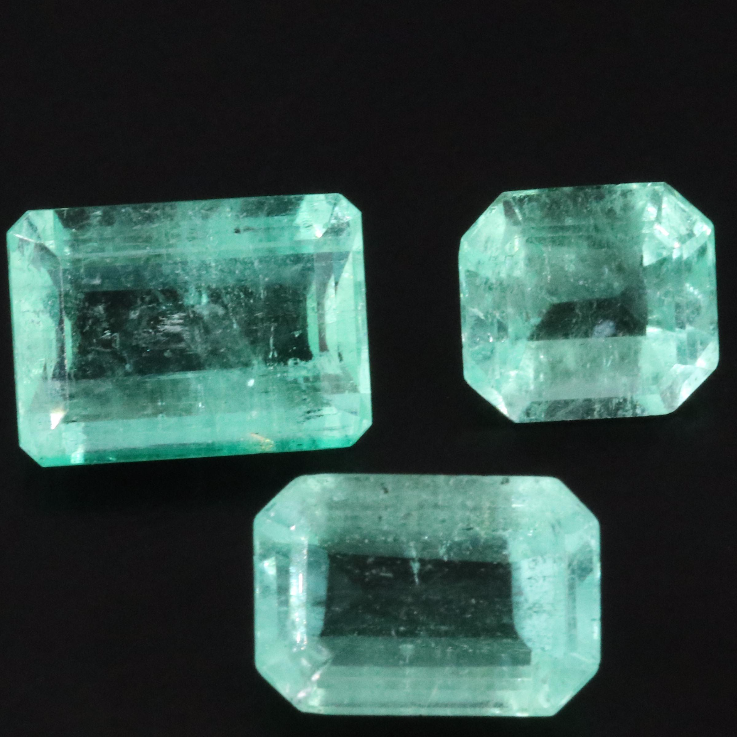 Loose 24.70 CTW Emeralds