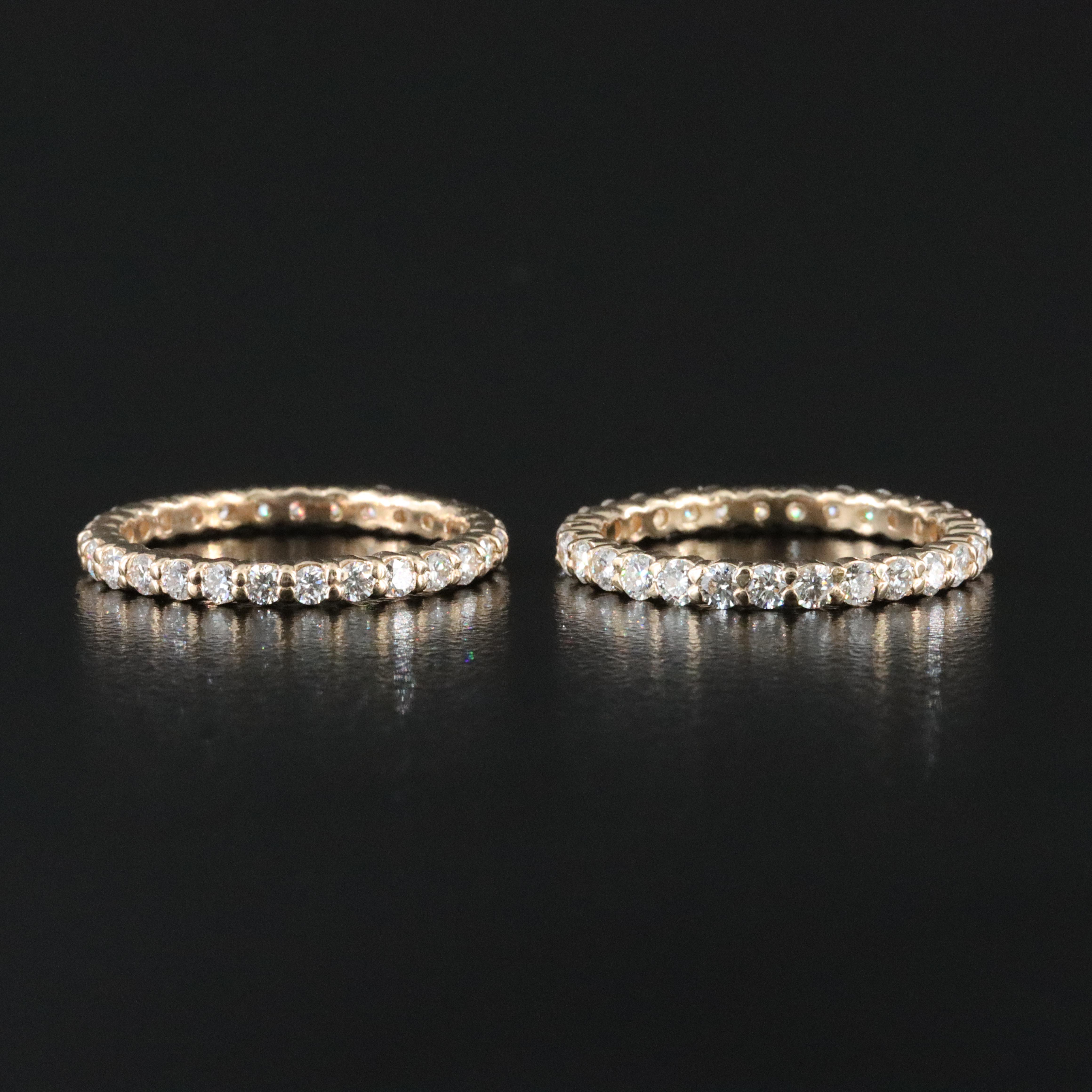 14K 2.01 CTW Lab Grown Diamond Eternity Band
