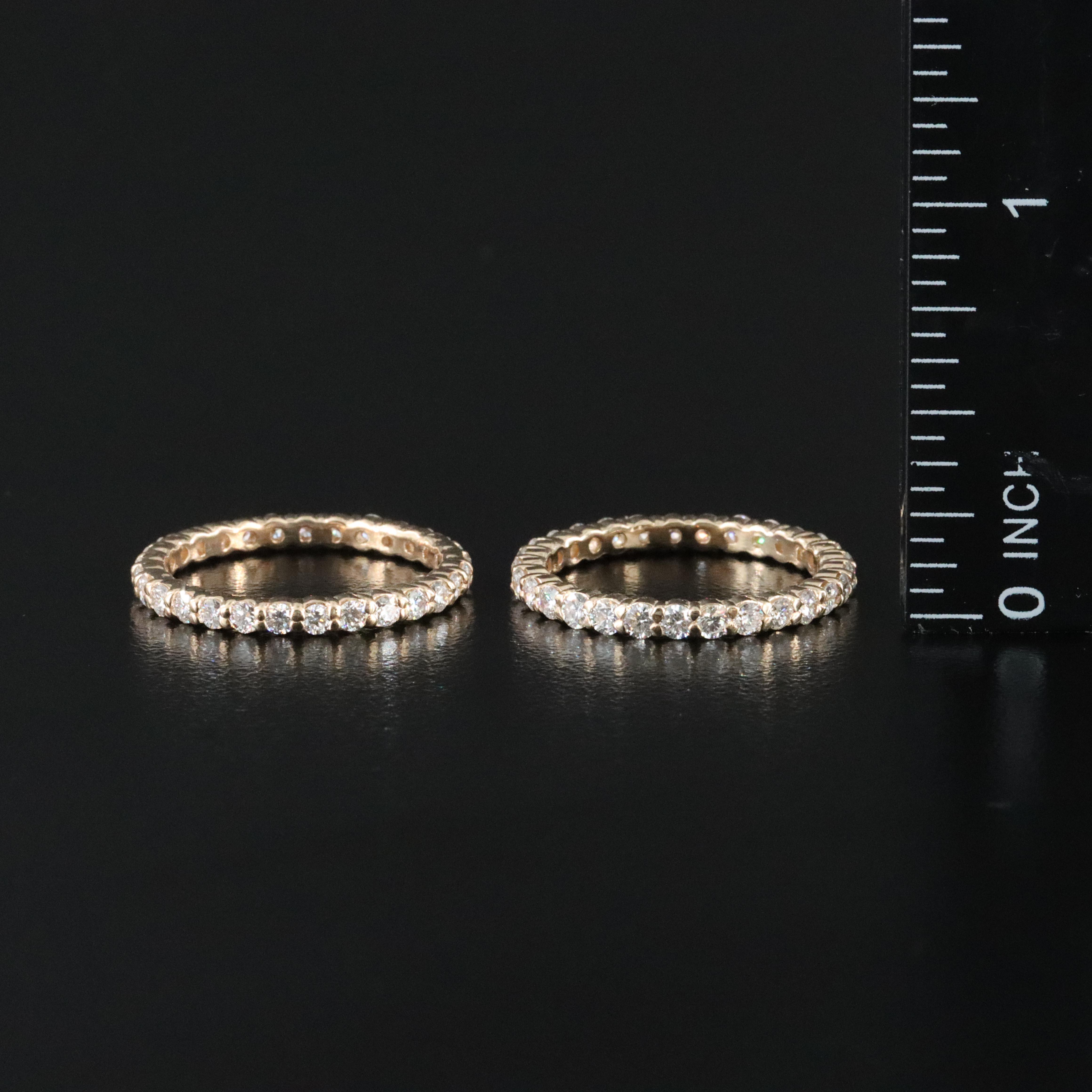 14K 2.01 CTW Lab Grown Diamond Eternity Band