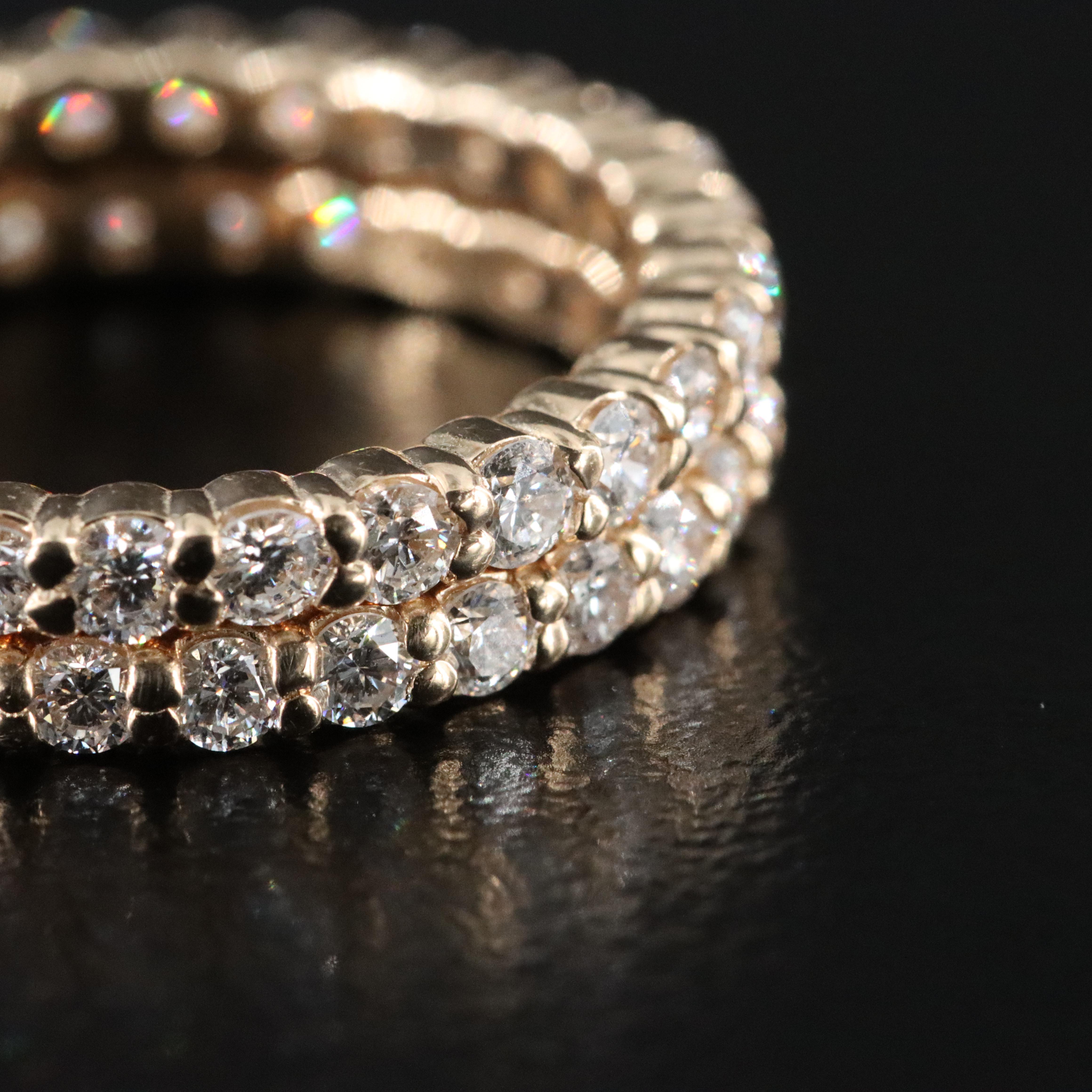 14K 2.01 CTW Lab Grown Diamond Eternity Band