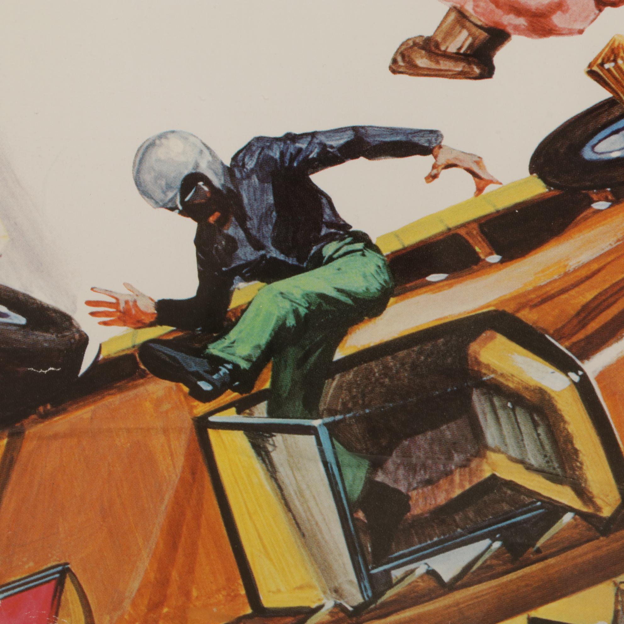 "Death Race 2000" Original Offset Lithograph Movie Poster, 1975