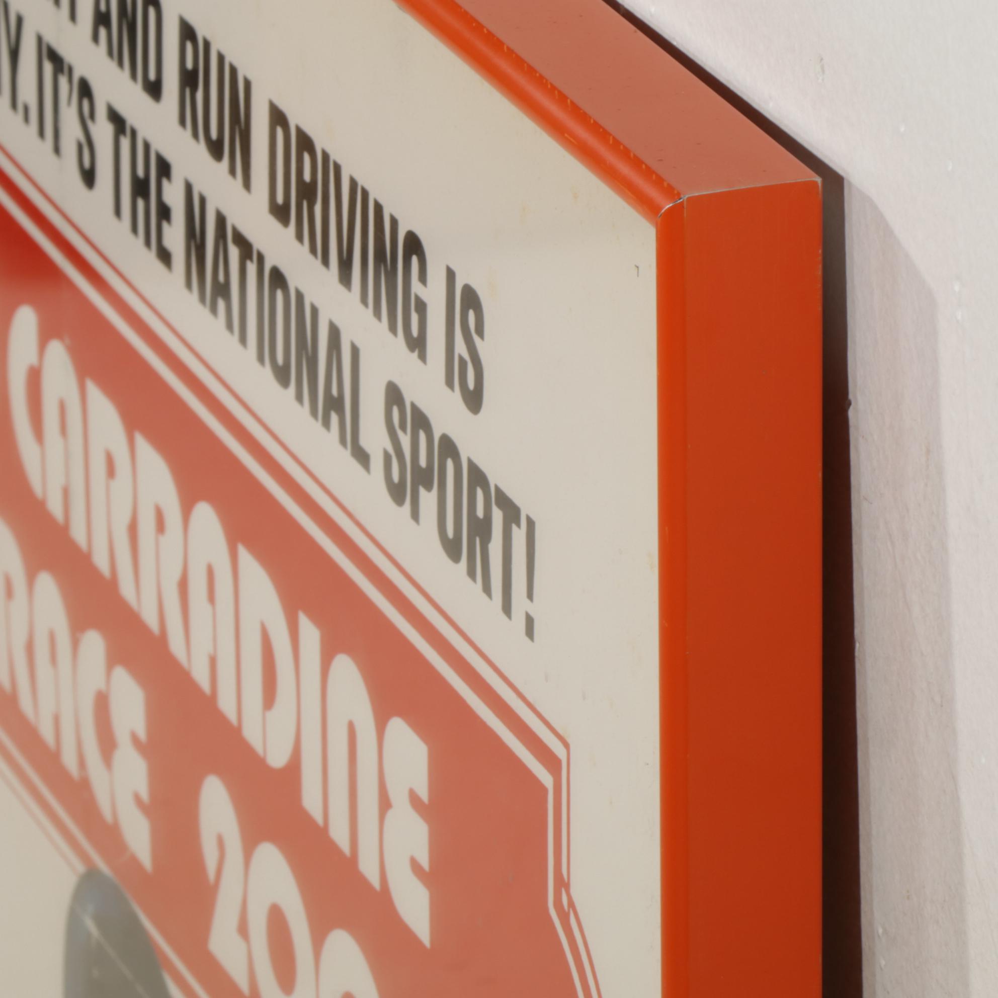 "Death Race 2000" Original Offset Lithograph Movie Poster, 1975