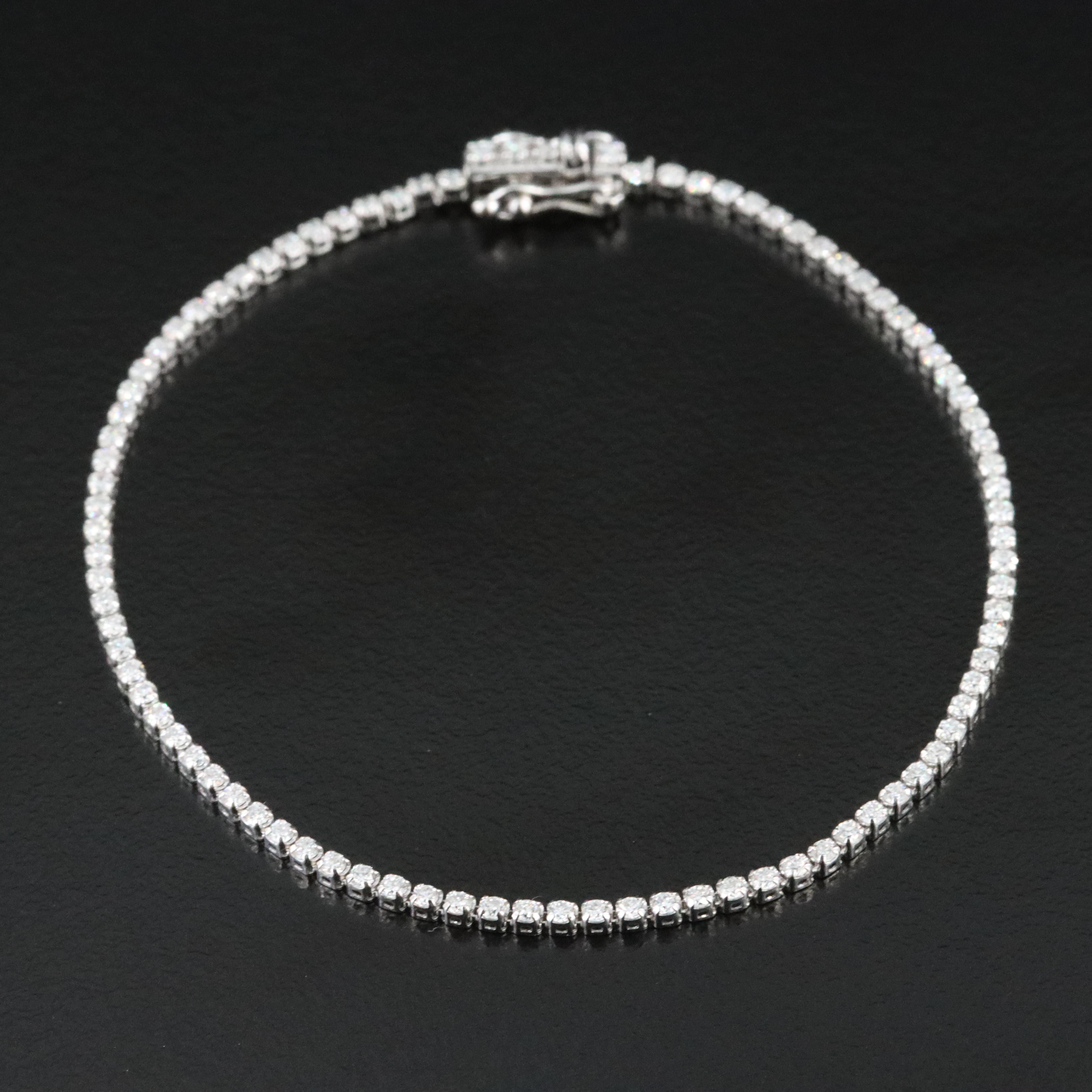 14K 1.12 CTW Lab Grown Diamond Bracelet