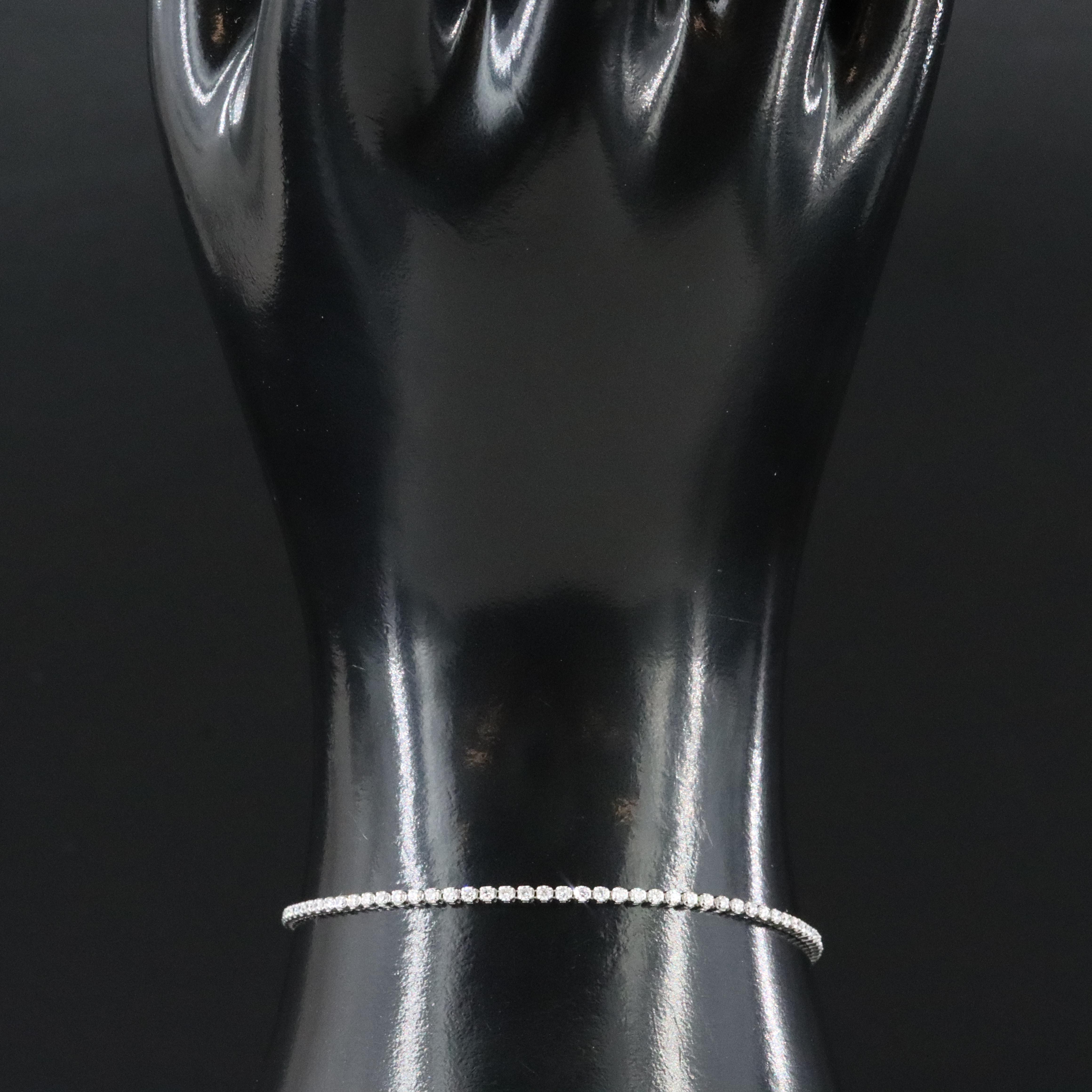 14K 1.12 CTW Lab Grown Diamond Bracelet