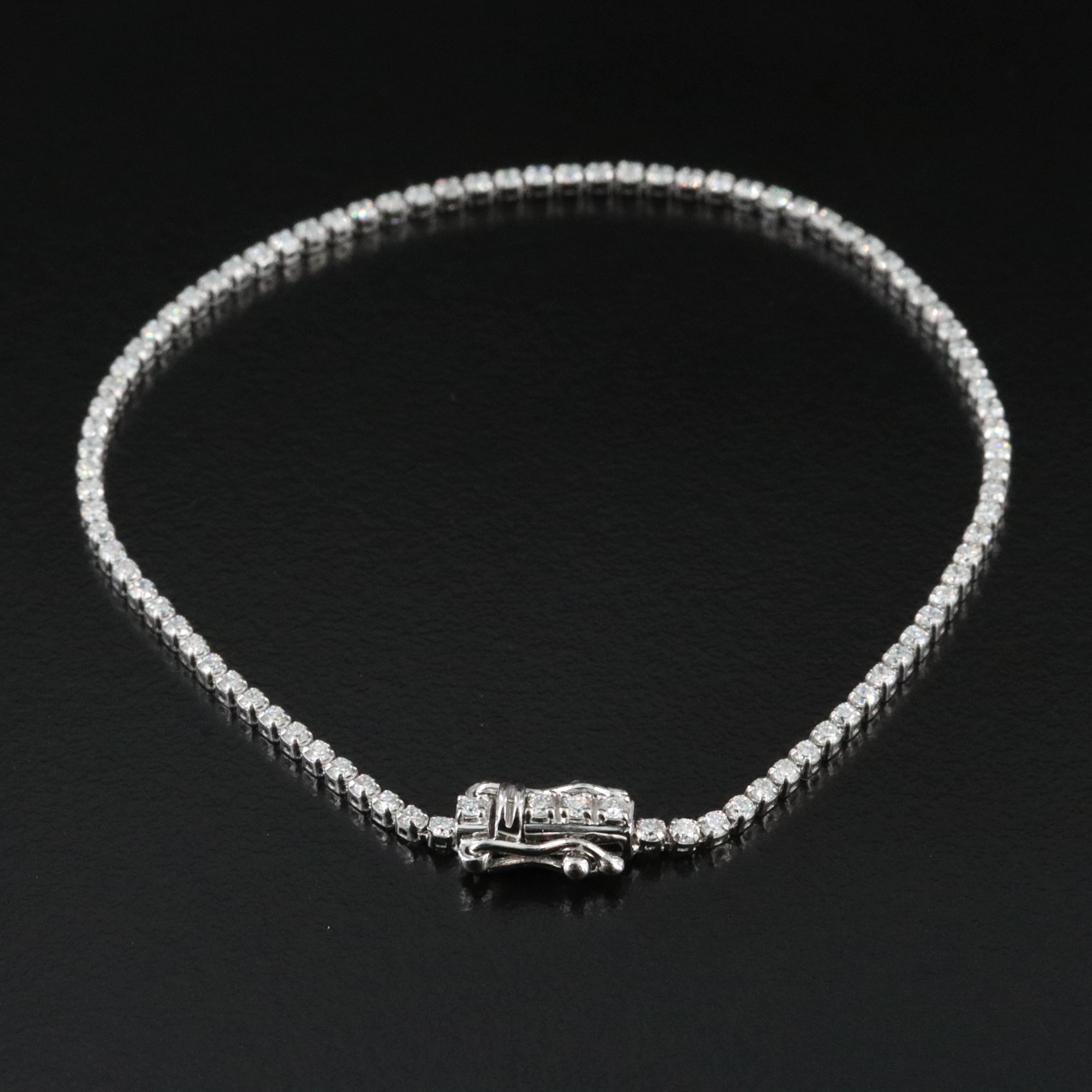14K 1.12 CTW Lab Grown Diamond Bracelet
