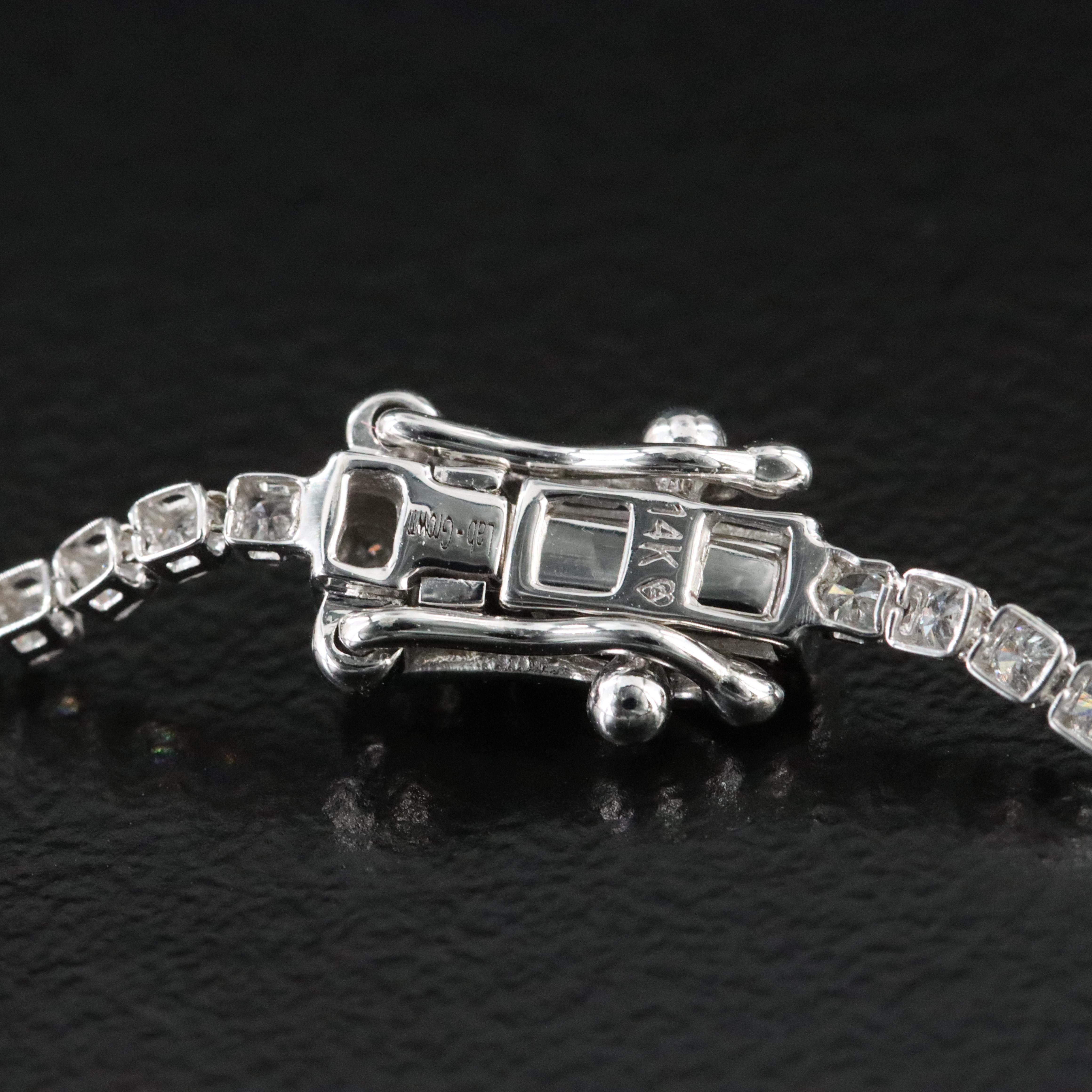 14K 1.12 CTW Lab Grown Diamond Bracelet
