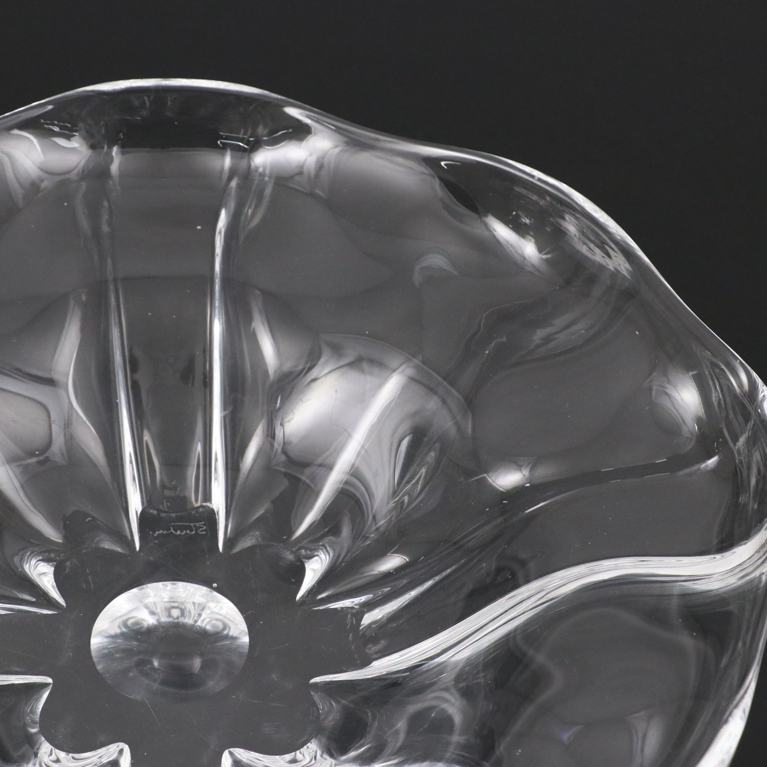 Steuben Crystal Centerpiece Bowl