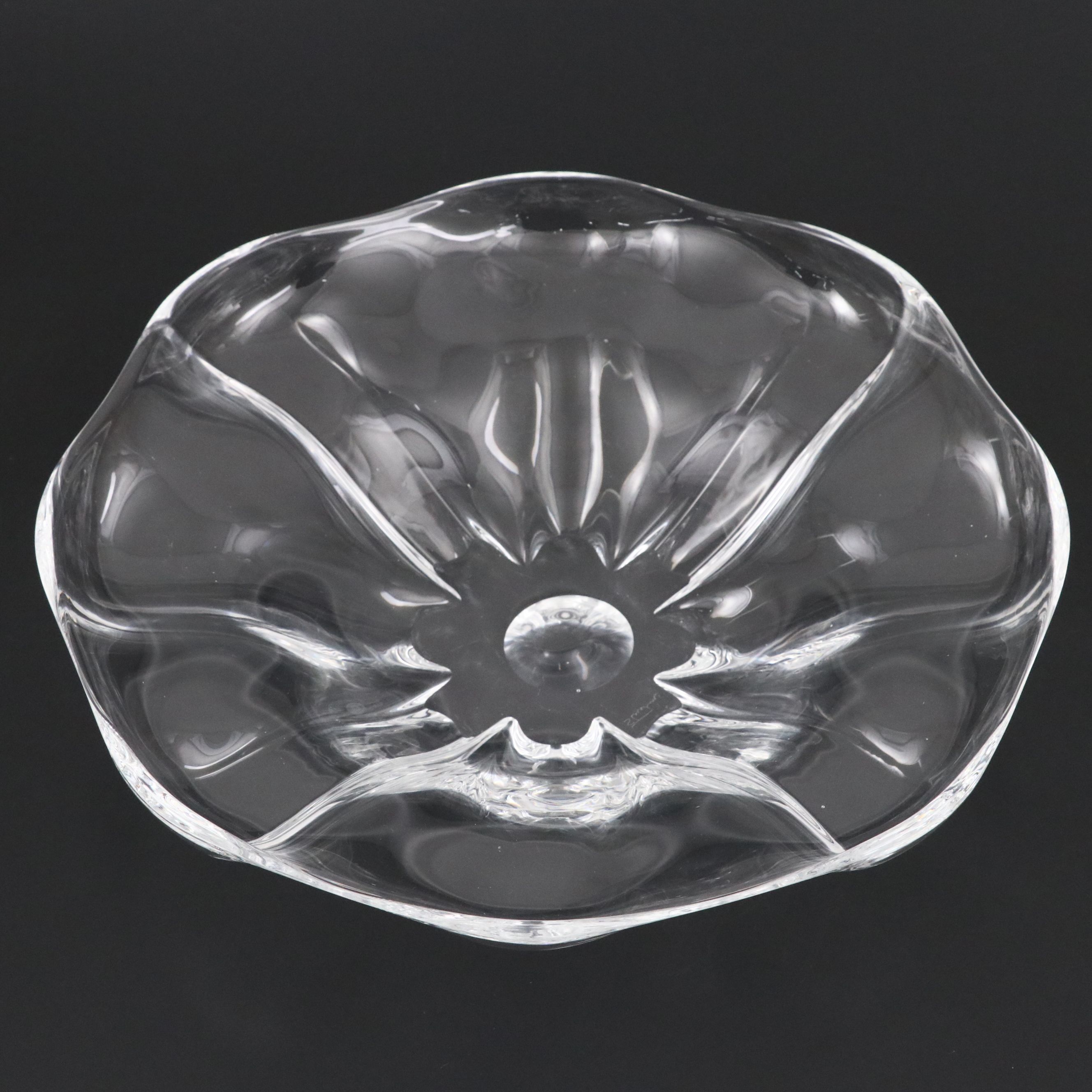 Steuben Crystal Centerpiece Bowl