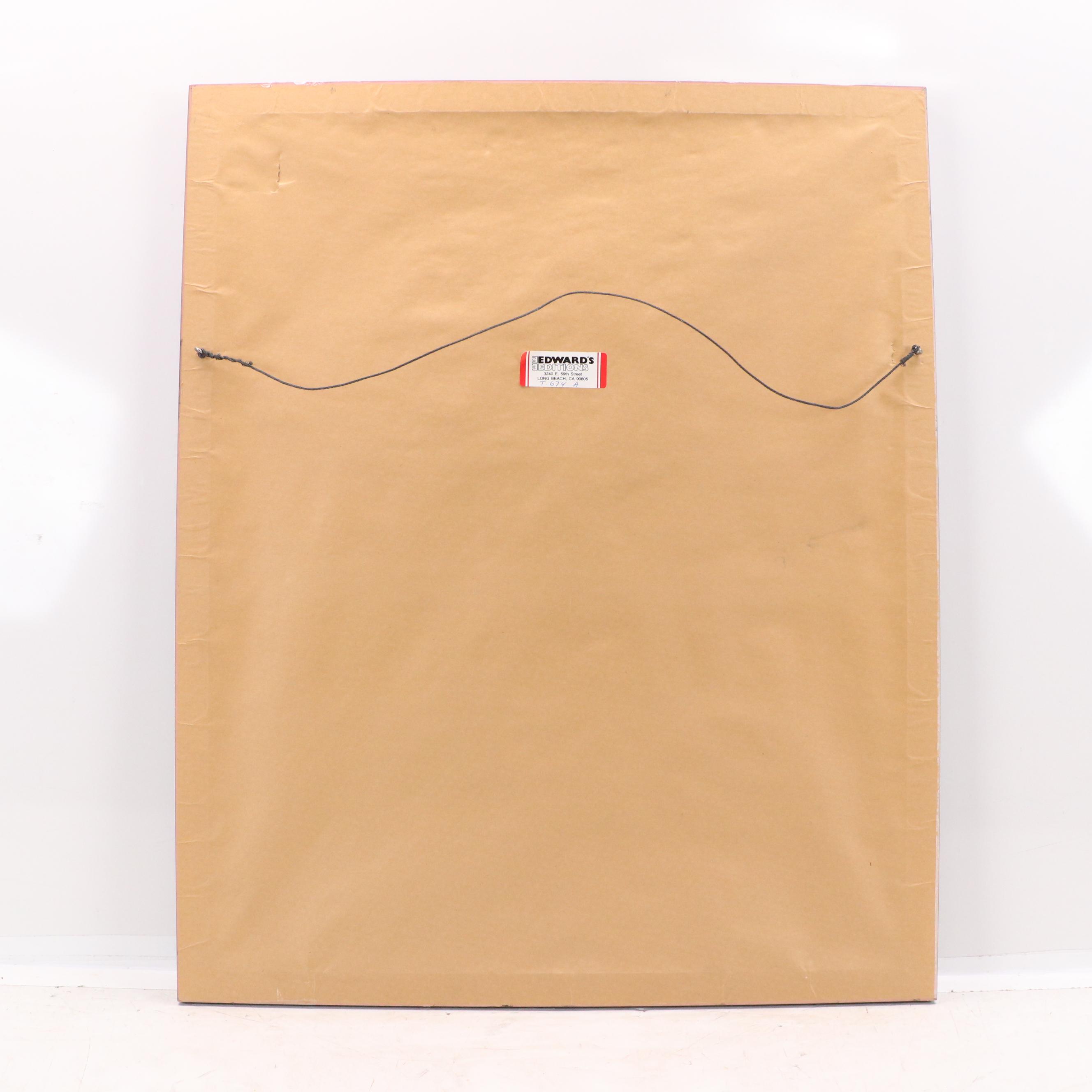 Etchings with Aquatint À la Poupée "City Cat" and "City Cat I," Late 20th C.