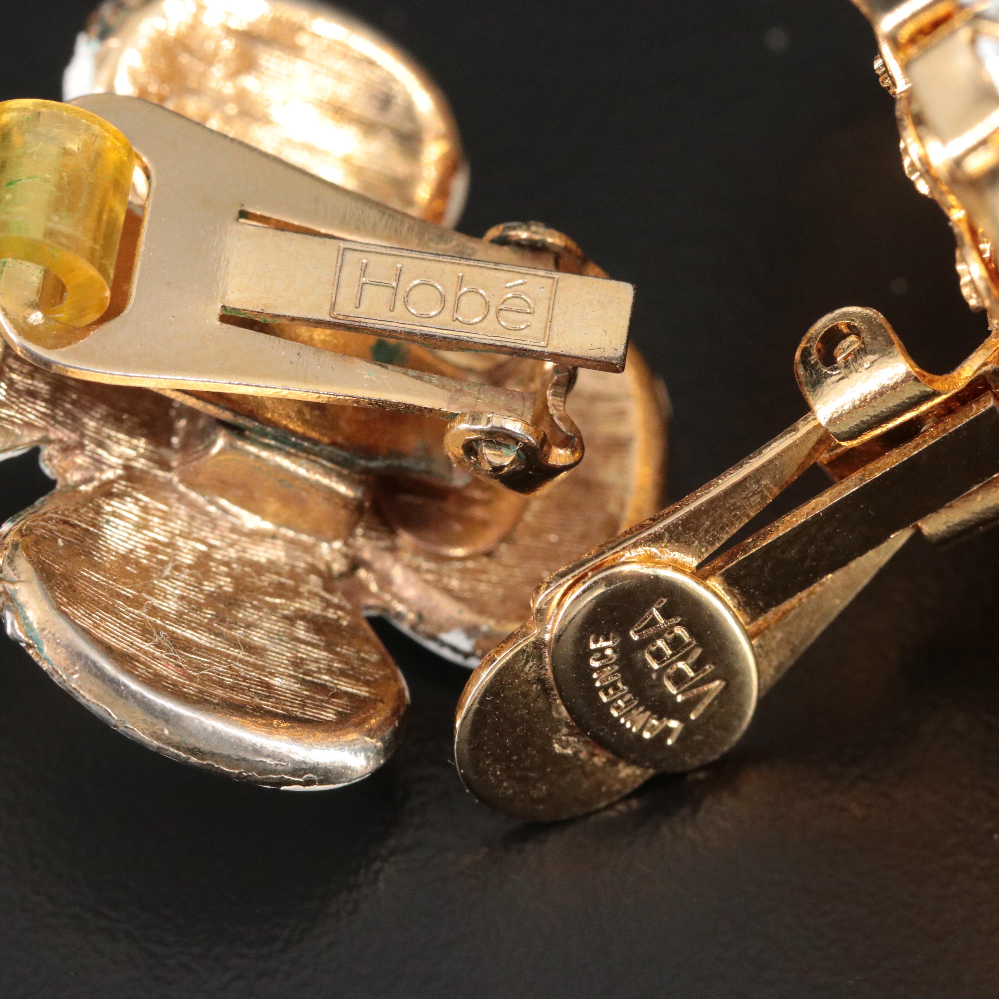 Hobé, St. John and Bijoux Charme Featured in Vintage Earring Collection