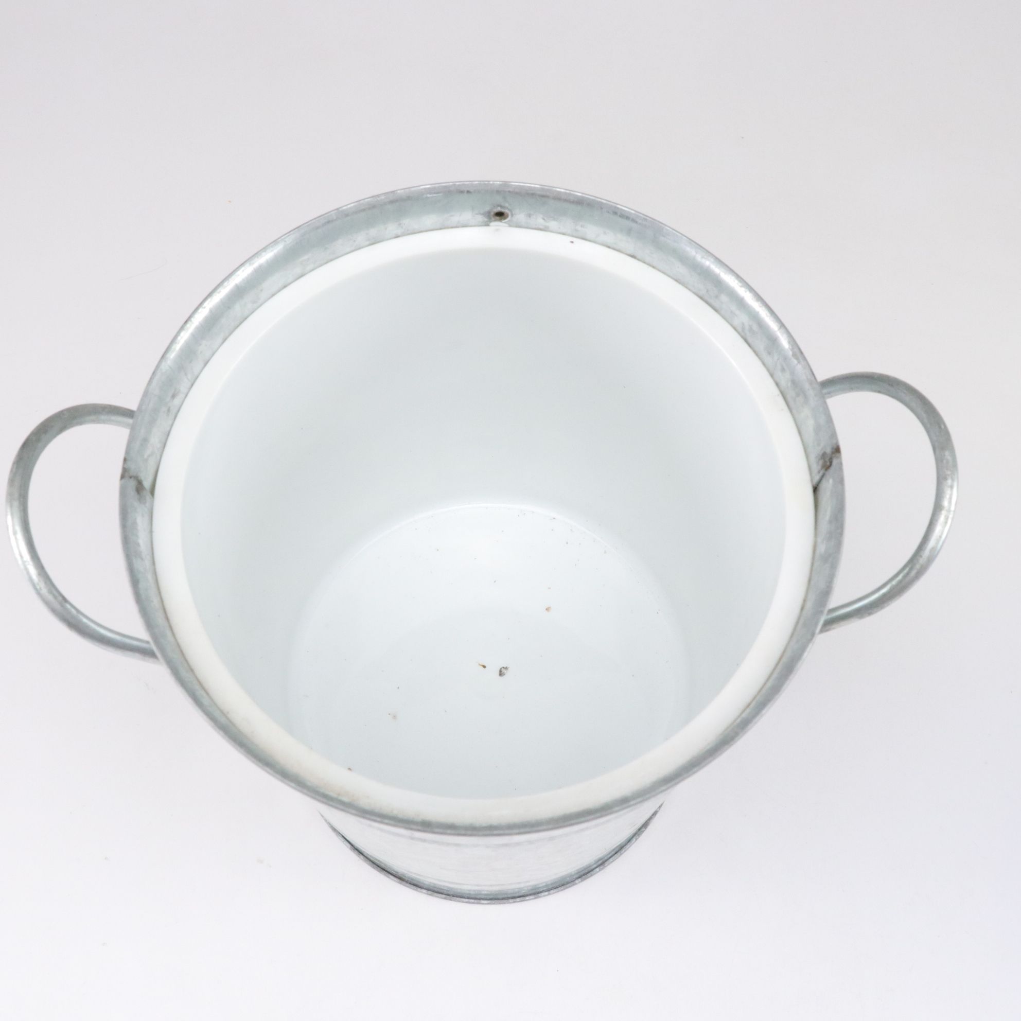 Four Libbey "Chivalry" Glasses with Ice Bucket, Serving Tray, and Blue Bowls