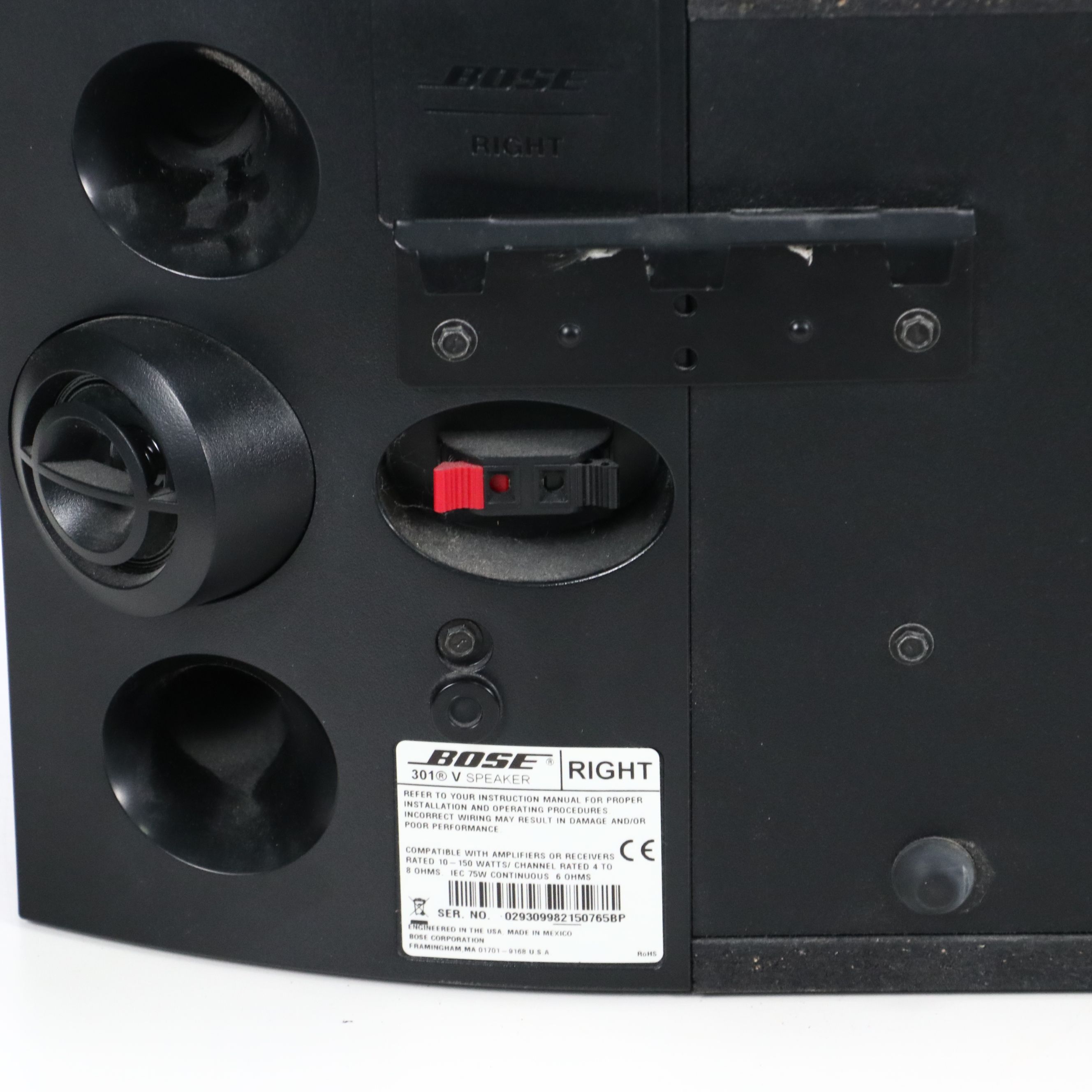 Yamaha R-N303 Receiver with Bose 301-V Stereo Loudspeakers