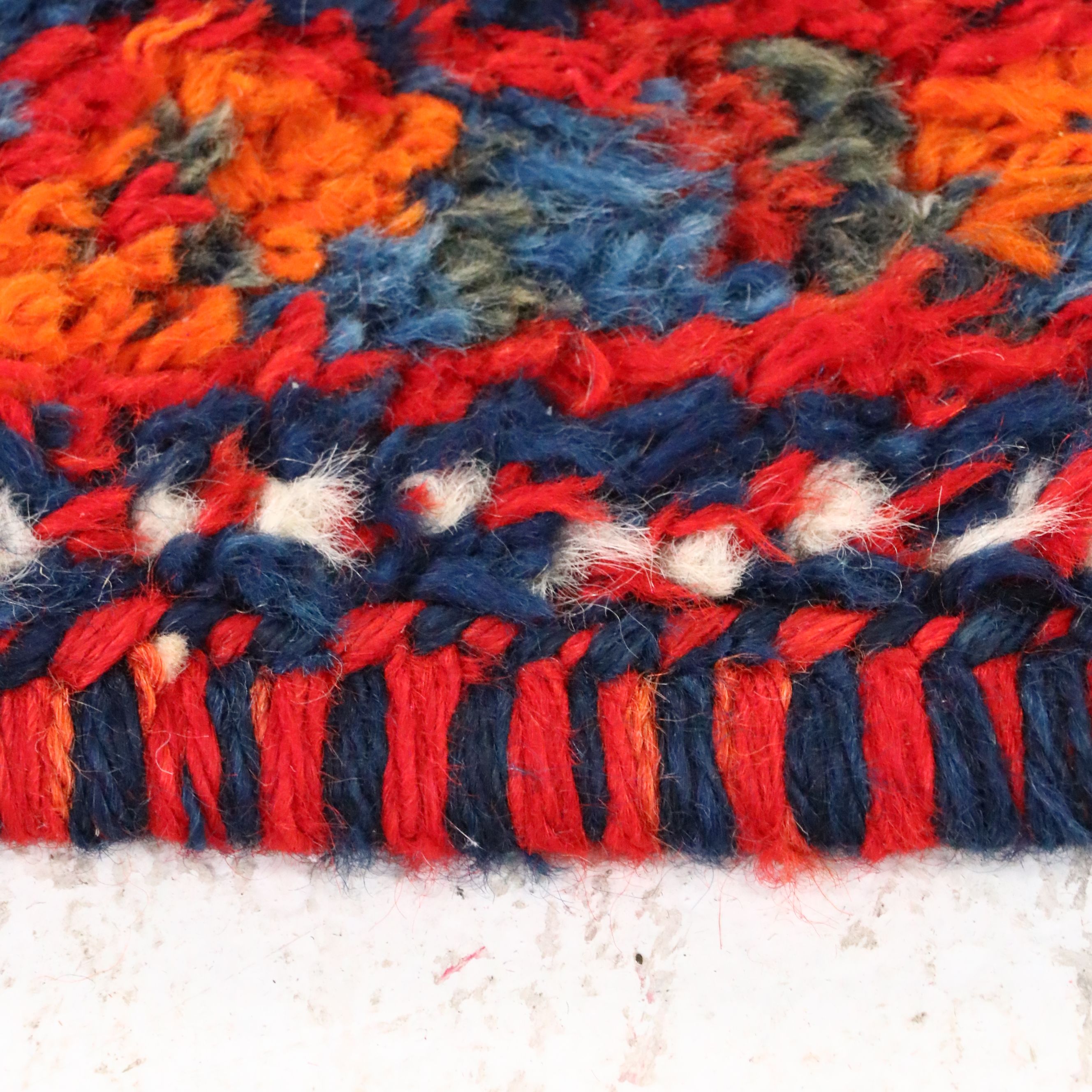 3'2 x 10'3 Hand-Knotted Moroccan Berber Long Rug