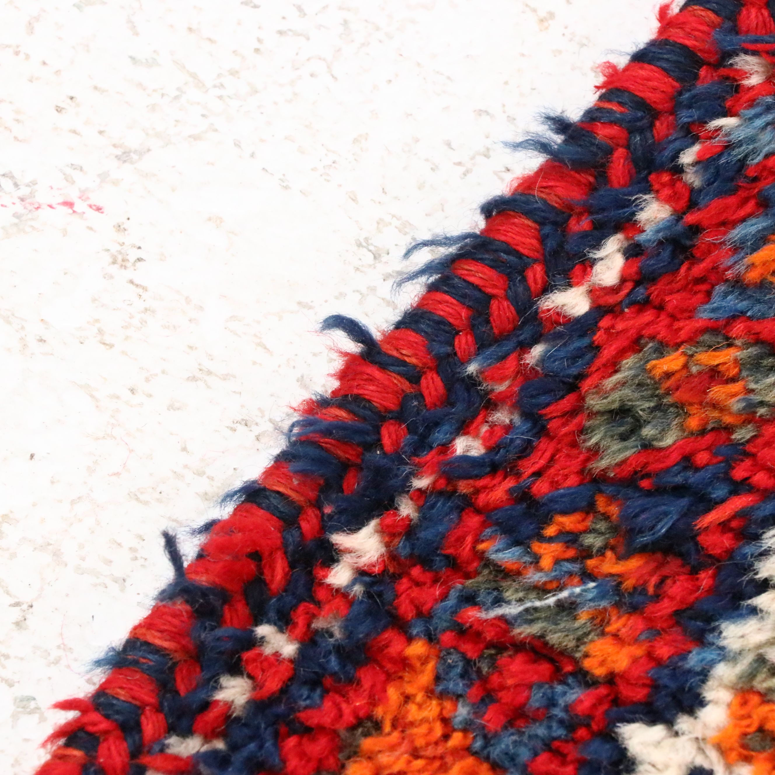 3'2 x 10'3 Hand-Knotted Moroccan Berber Long Rug