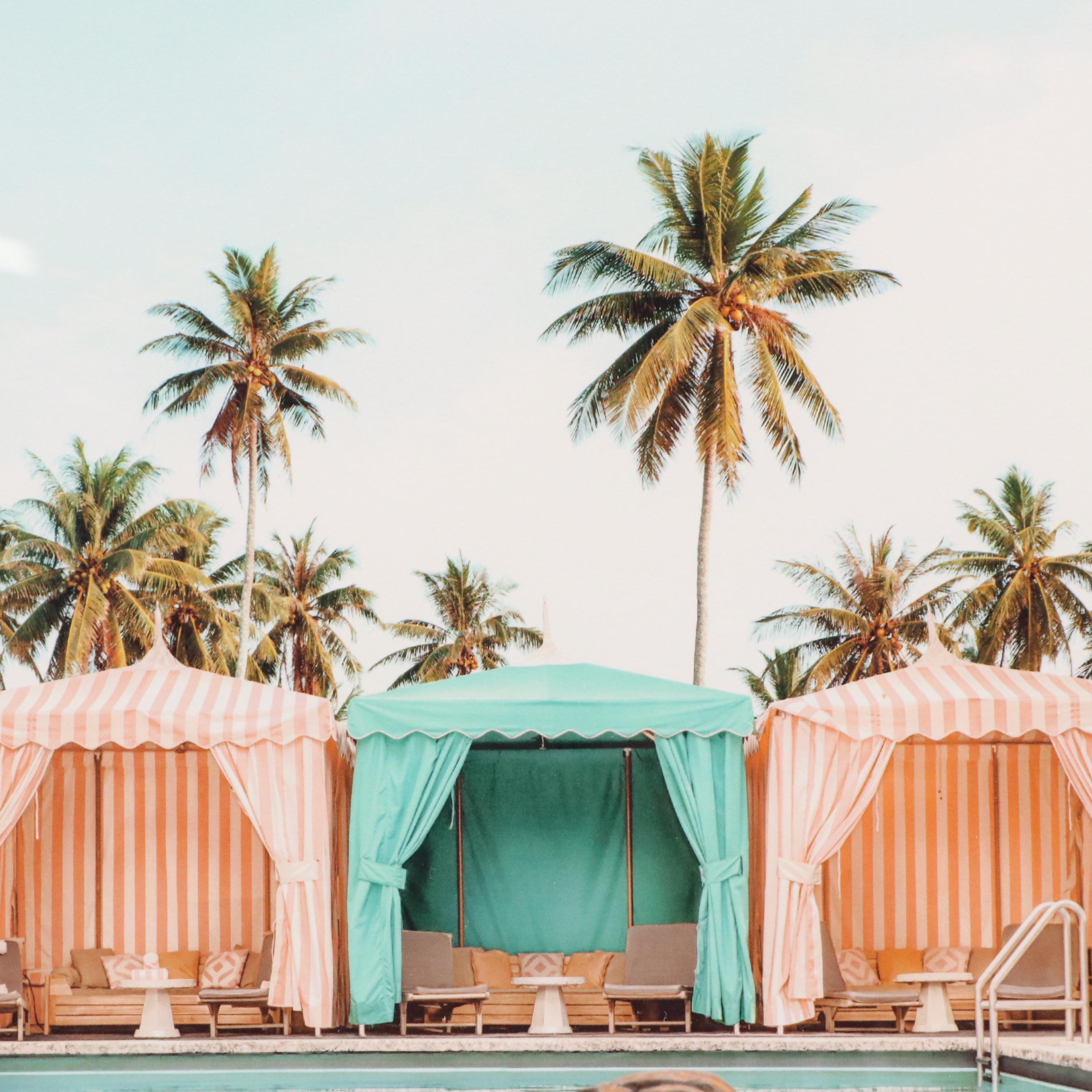 Paul Fuentes Giclée "Cabana Tiger" and "Miami Beach"