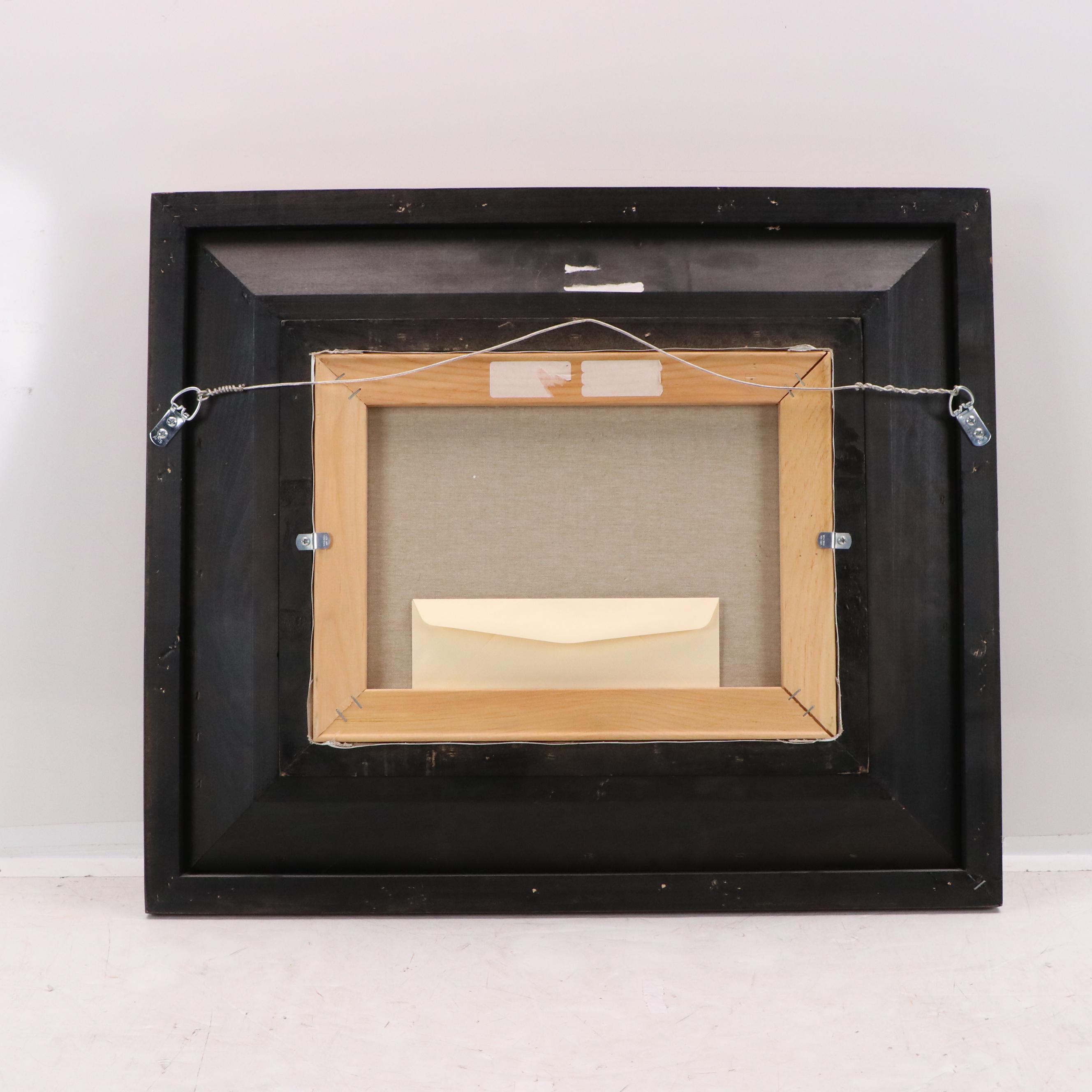 Morgan (Sun-Ki Back) Oil Painting of Bacino di San Marco, Venice, Circa 1998