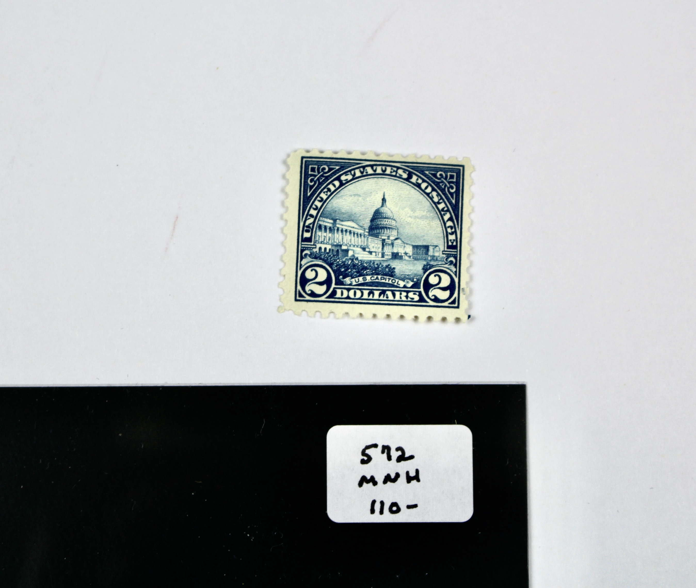 Three Mint Never Hinged High Value Postage Stamps, 1922 to 1925