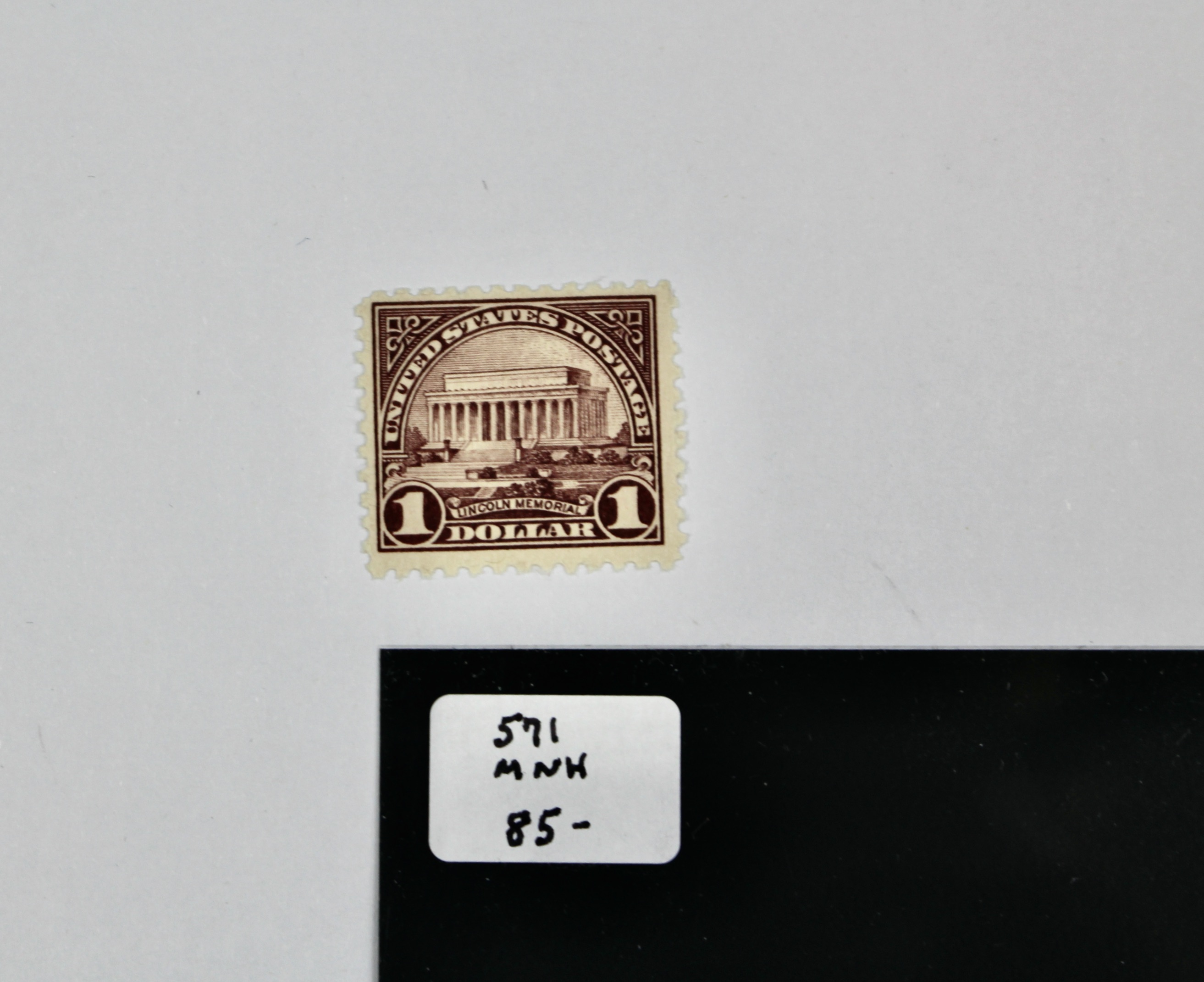 Three Mint Never Hinged High Value Postage Stamps, 1922 to 1925