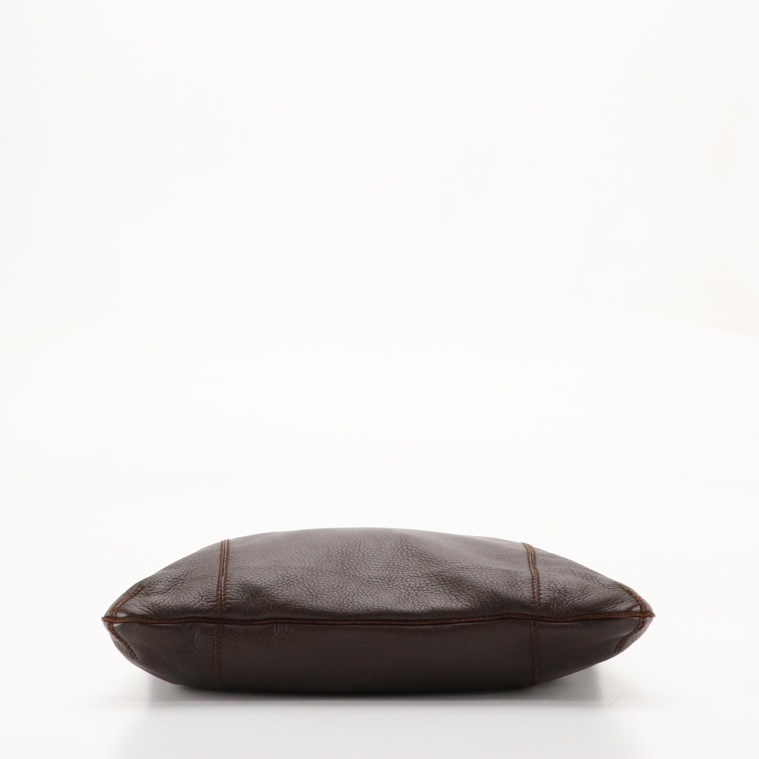 Bottega Veneta Brown Grain Leather Hobo Bag