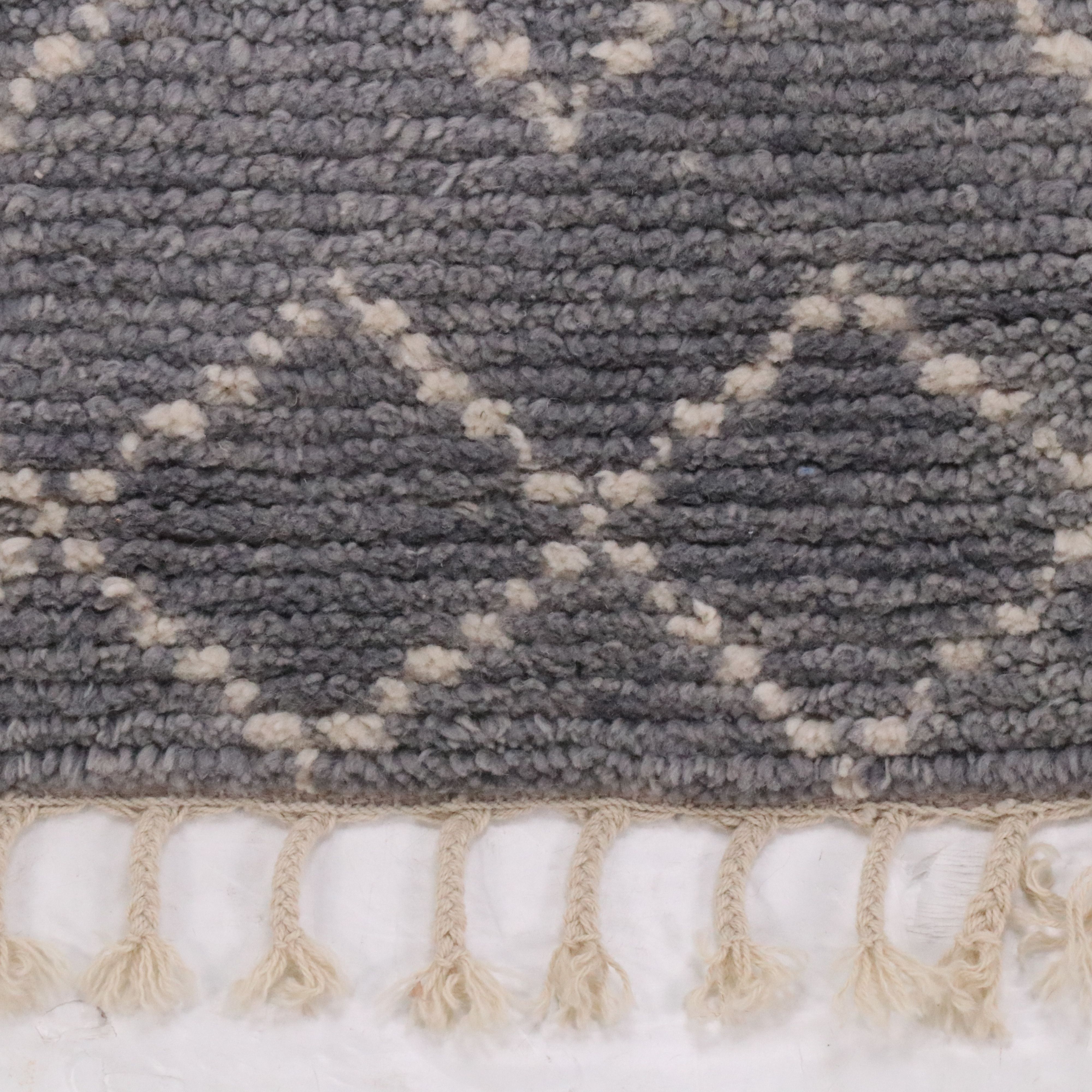 5'2 x 8'5 Hand-Knotted Restoration Hardware Baby & Child "Escala" Shag Area Rug