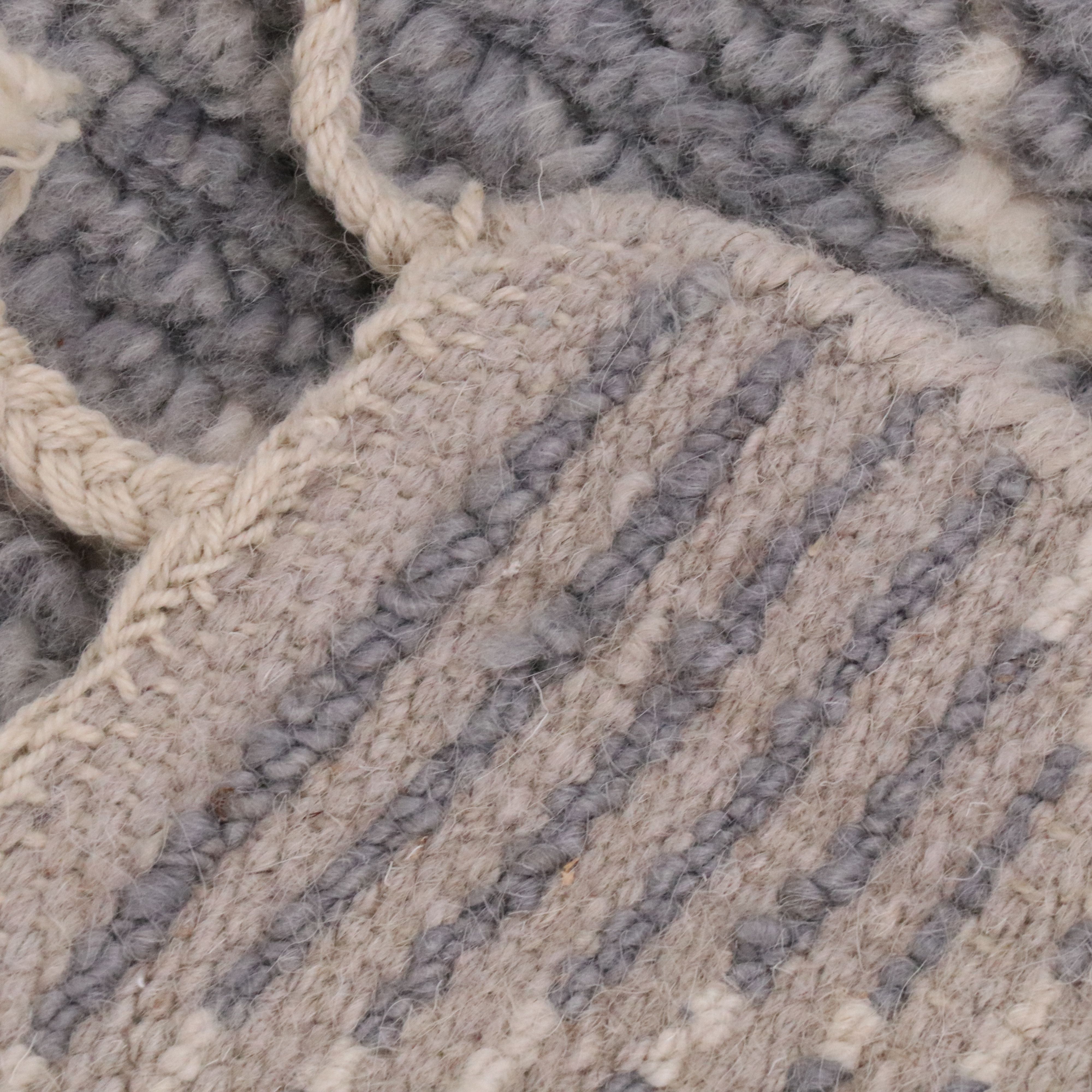 5'2 x 8'5 Hand-Knotted Restoration Hardware Baby & Child "Escala" Shag Area Rug