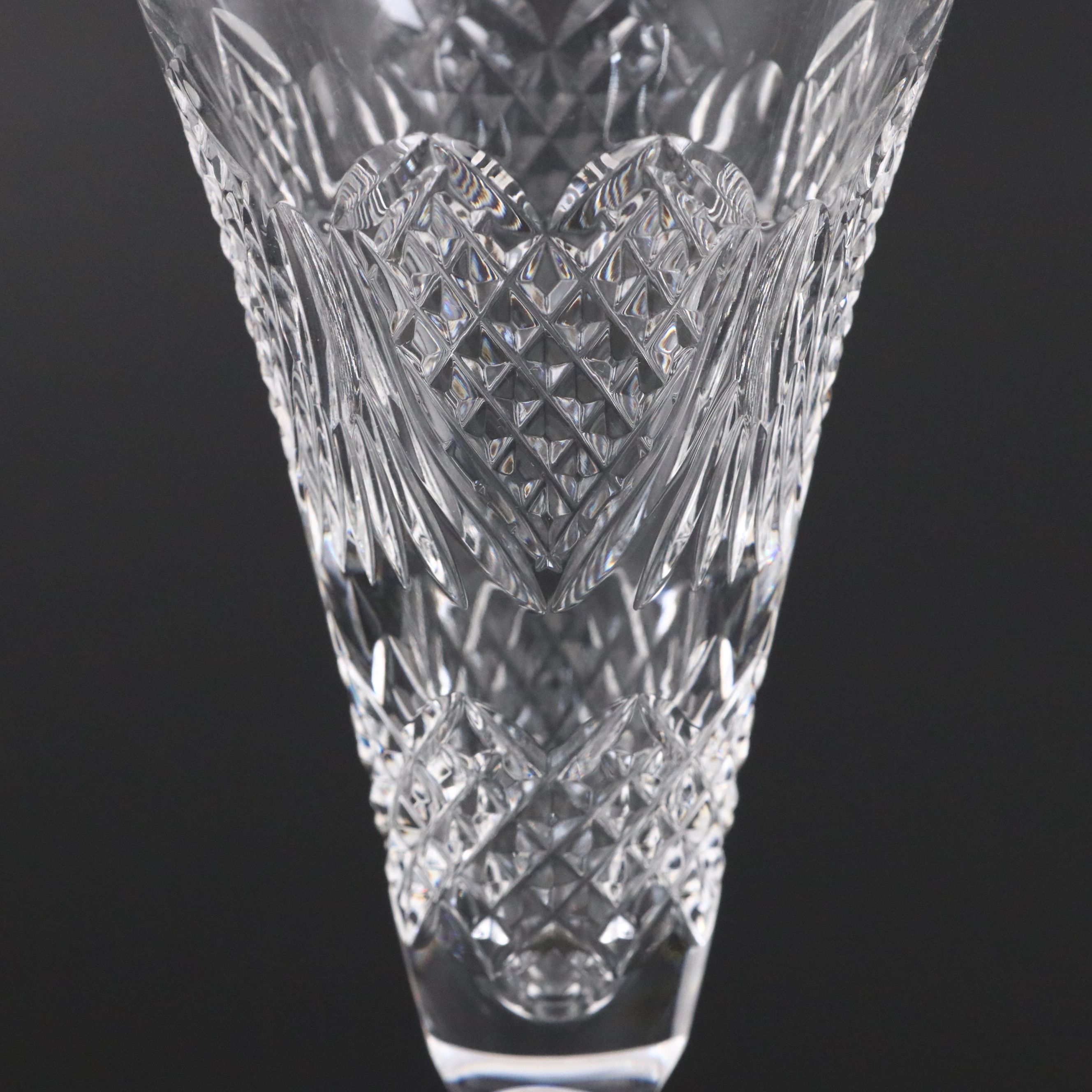 Waterford Crystal Celebration Series "Love" Toasting Flutes