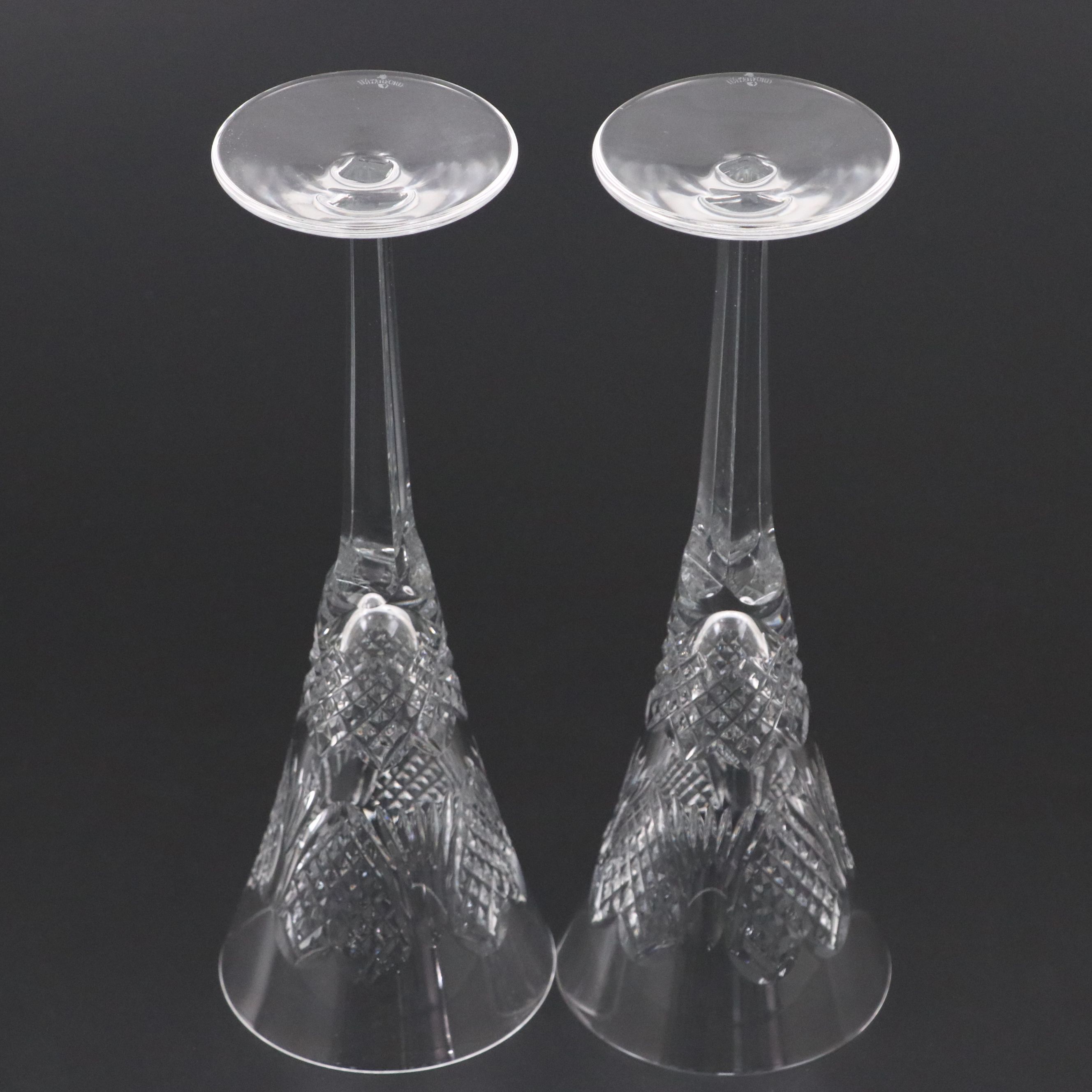 Waterford Crystal Celebration Series "Love" Toasting Flutes