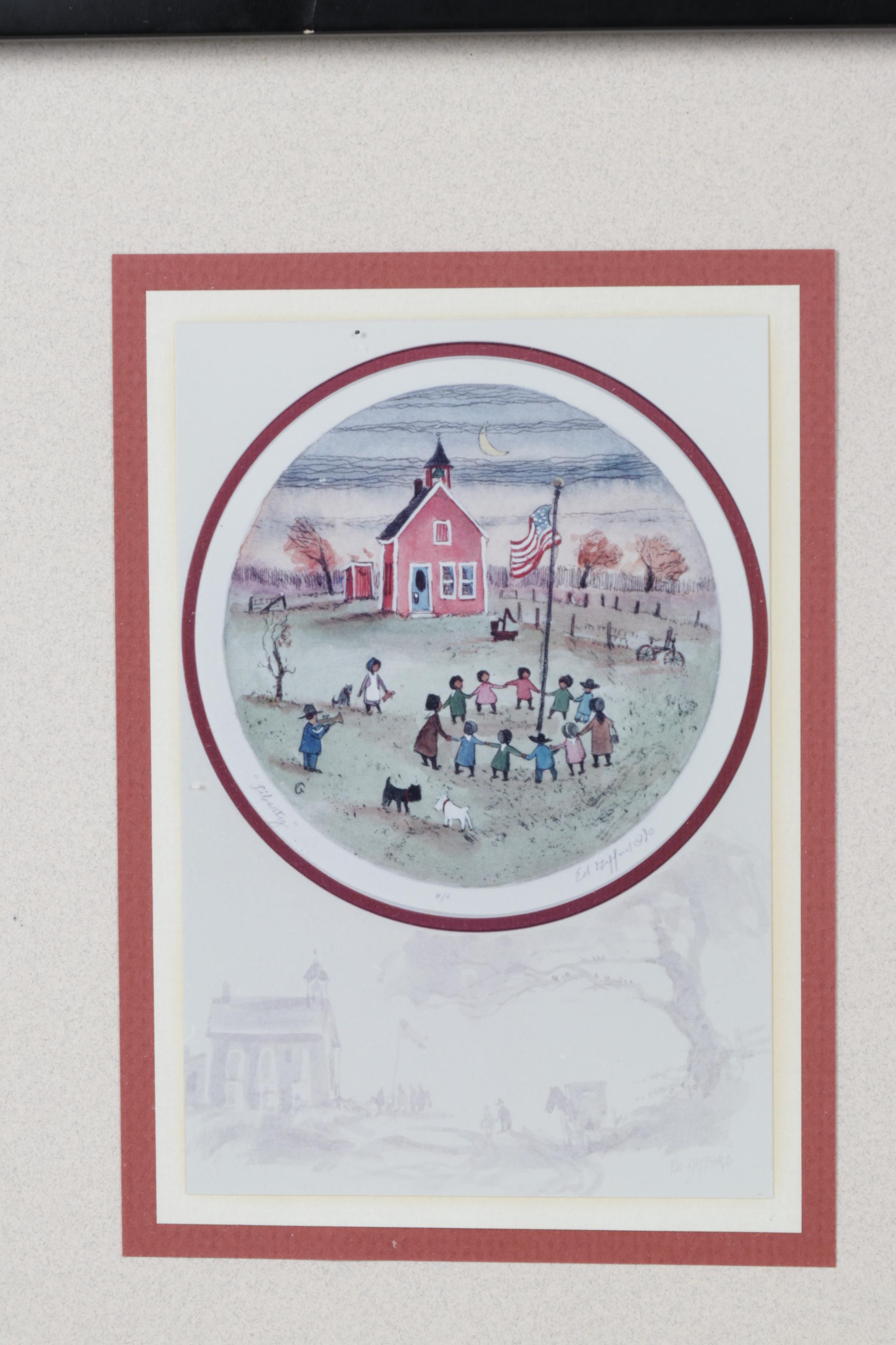 Ed Gifford Giclée "Liberty", 1980