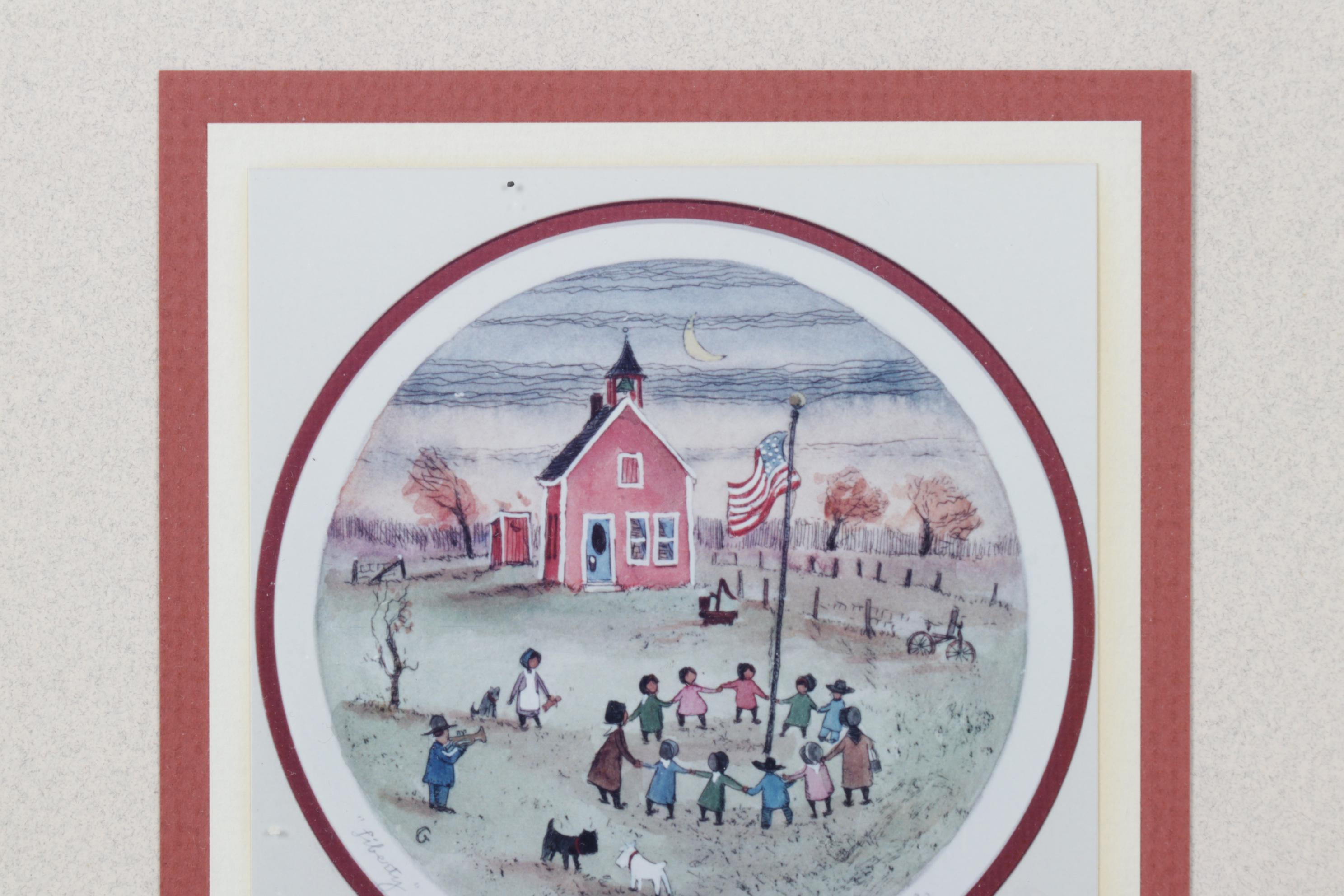 Ed Gifford Giclée "Liberty", 1980