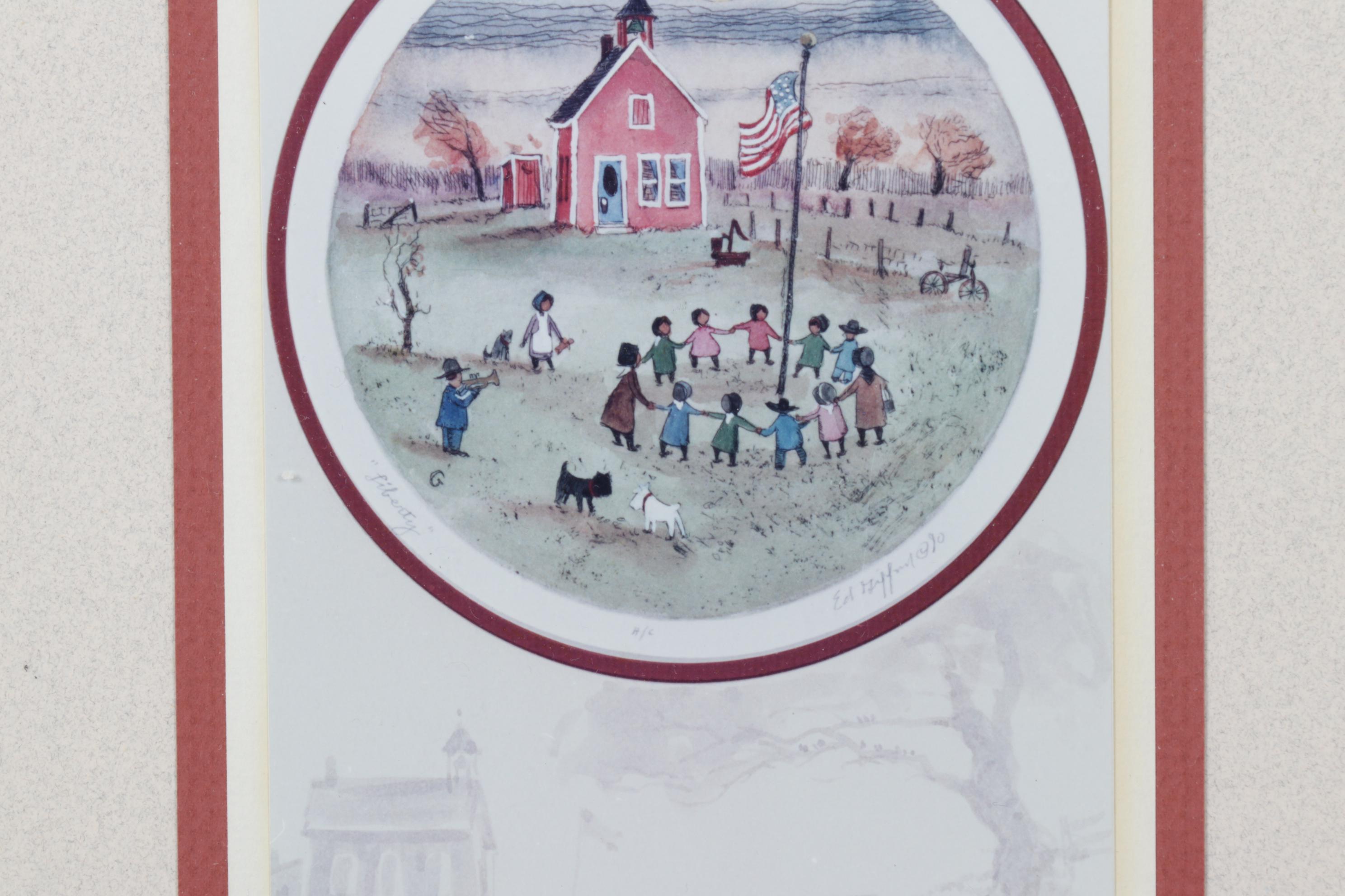 Ed Gifford Giclée "Liberty", 1980