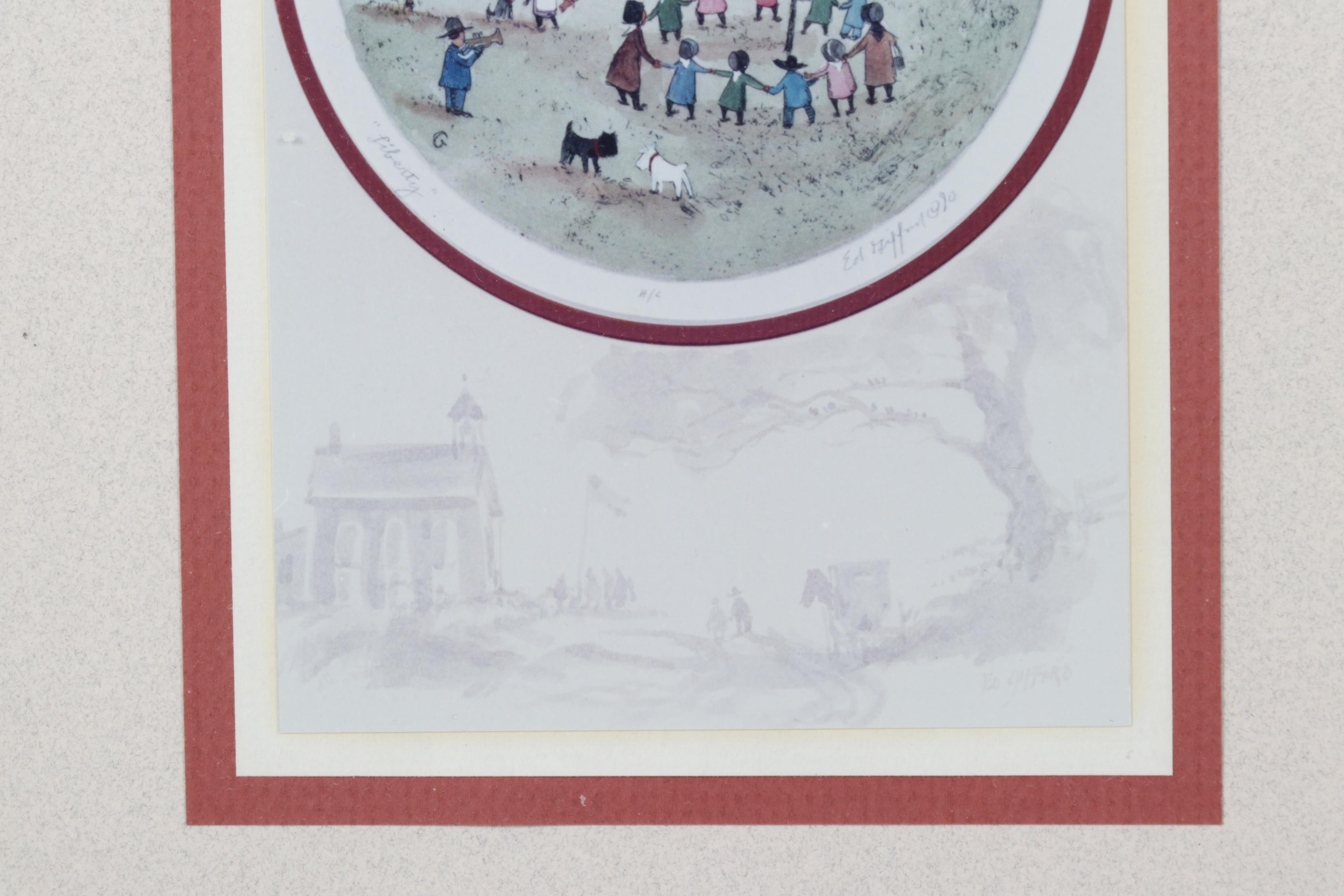 Ed Gifford Giclée "Liberty", 1980