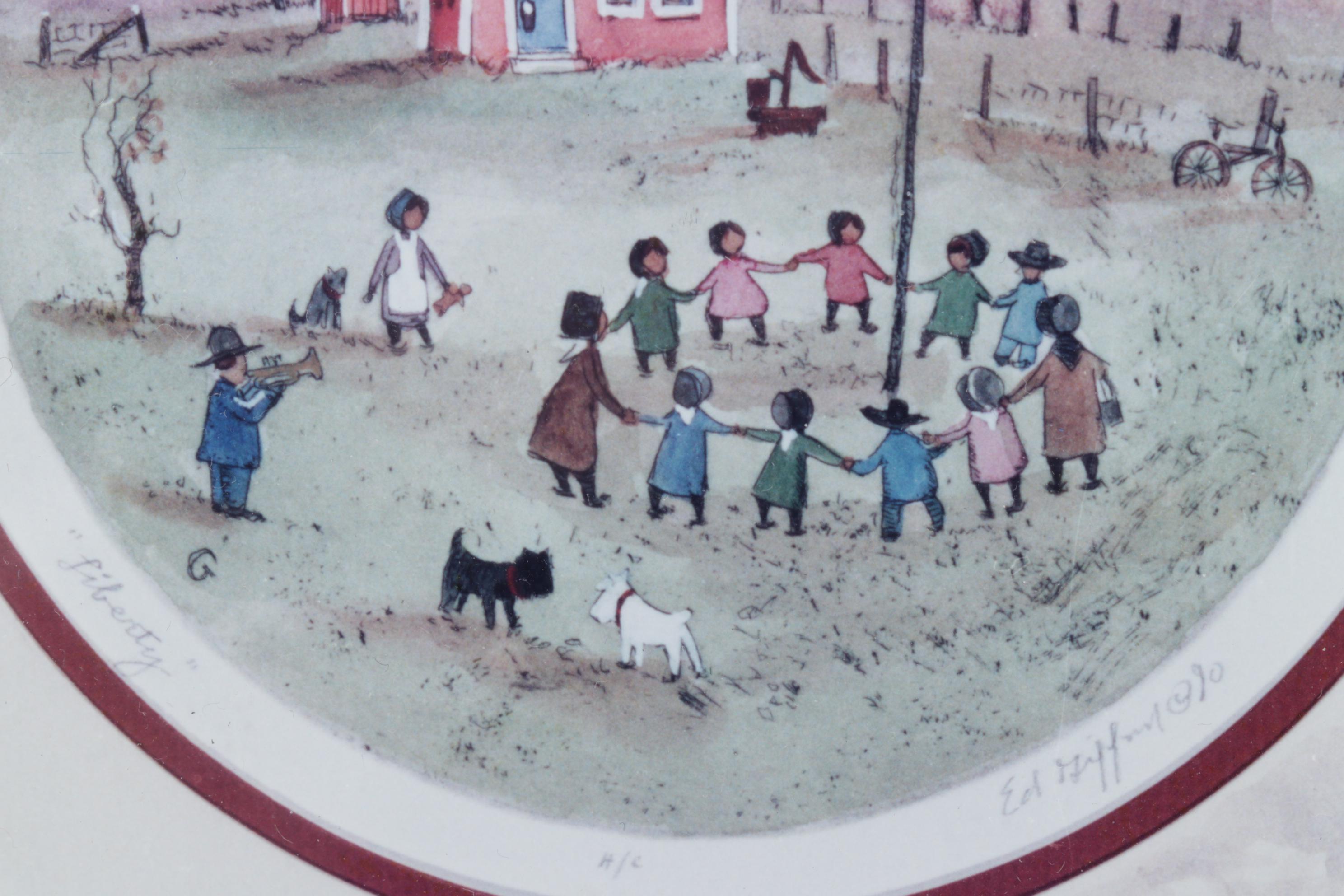 Ed Gifford Giclée "Liberty", 1980