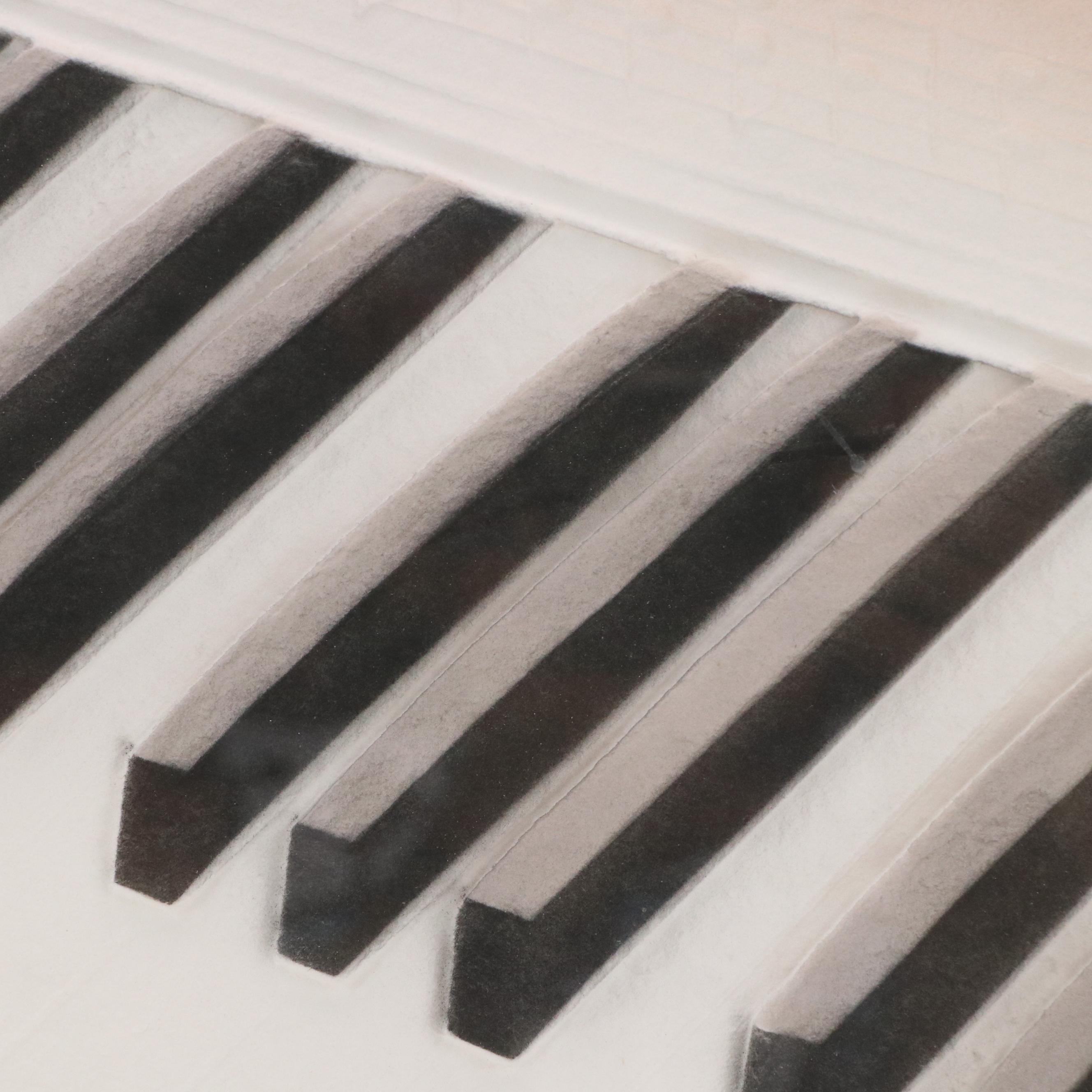 Wesley "Wess" Smith Dimensional Paper Pulp Art "Rhapsody," 1985