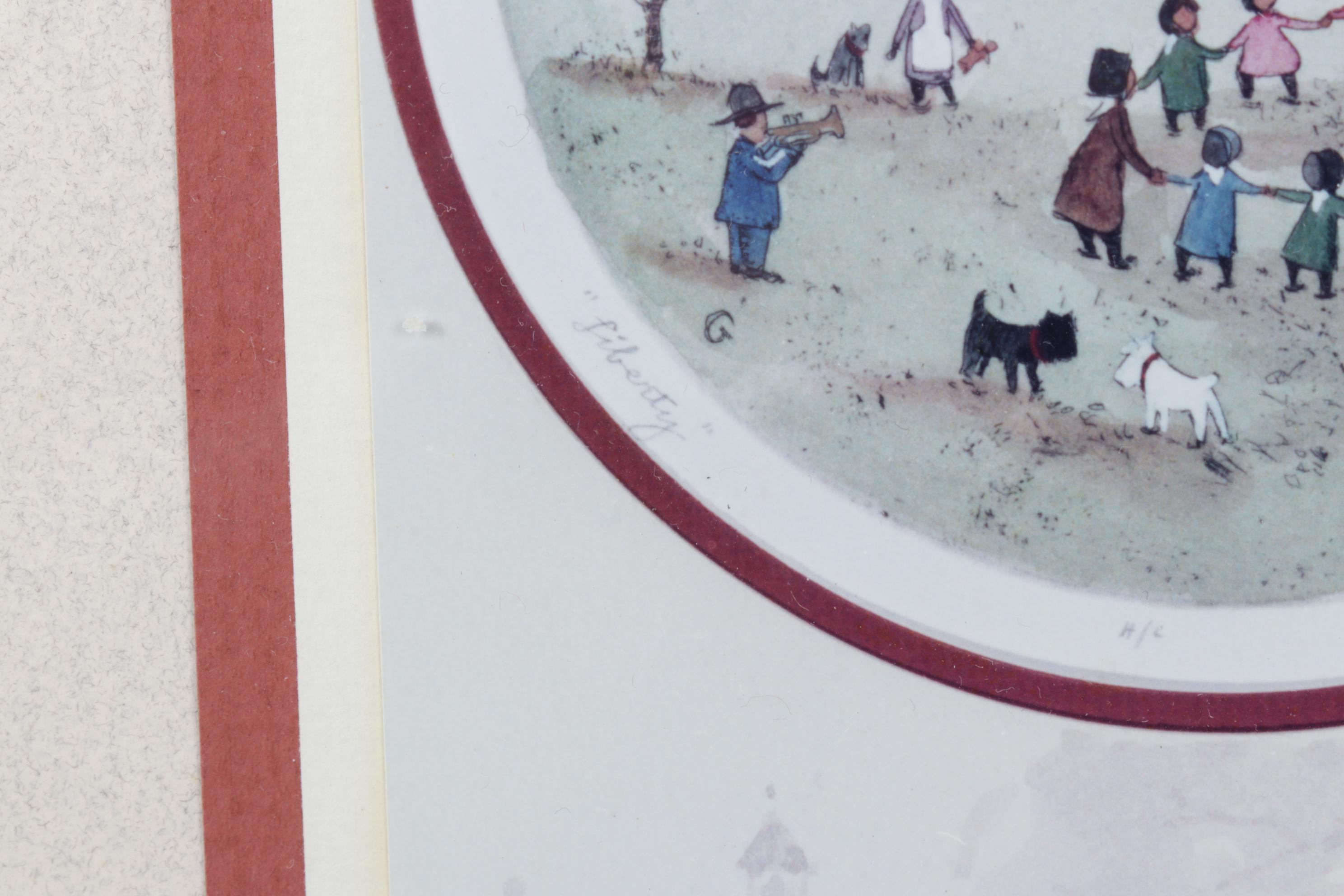 Ed Gifford Giclée "Liberty", 1980