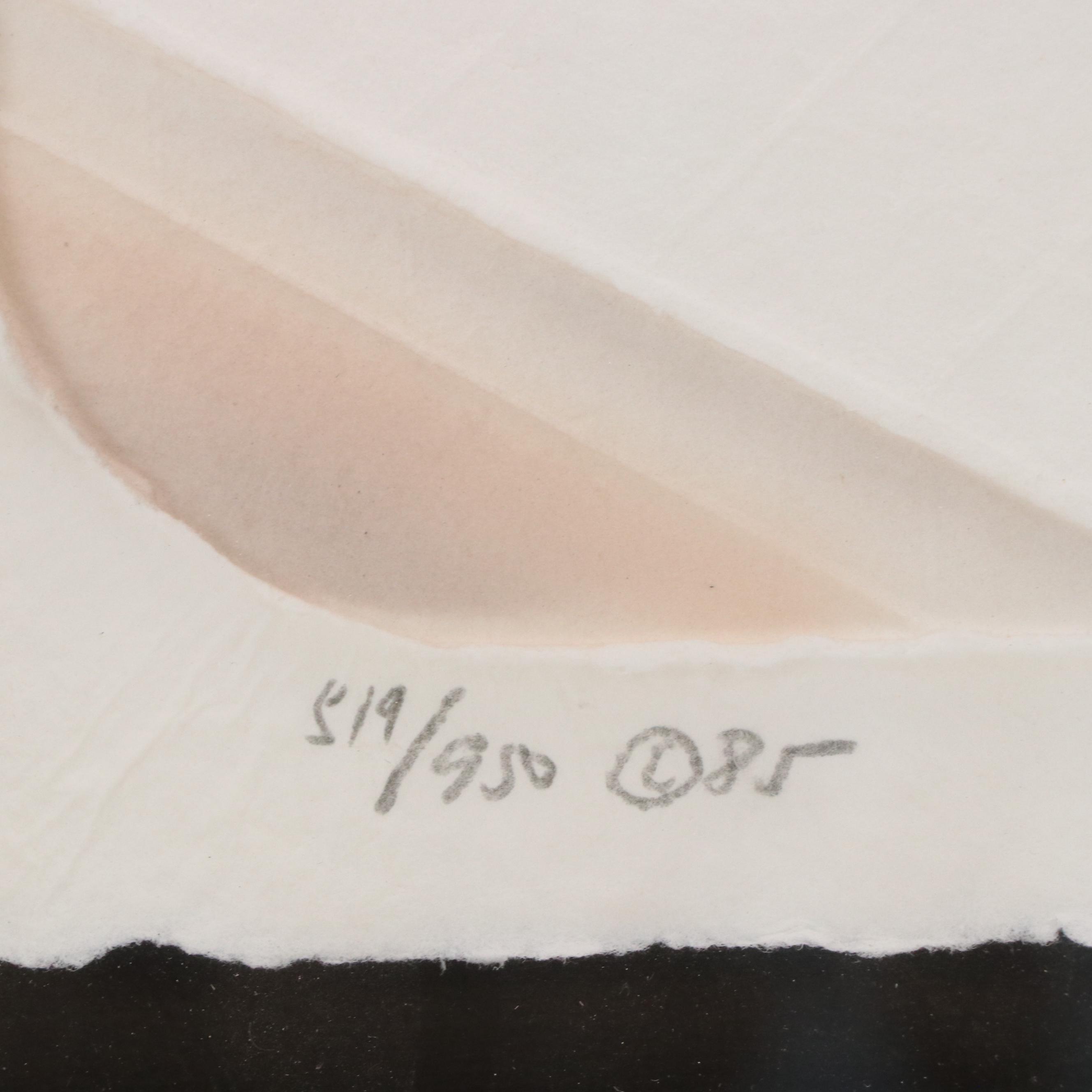 Wesley "Wess" Smith Dimensional Paper Pulp Art "Rhapsody," 1985