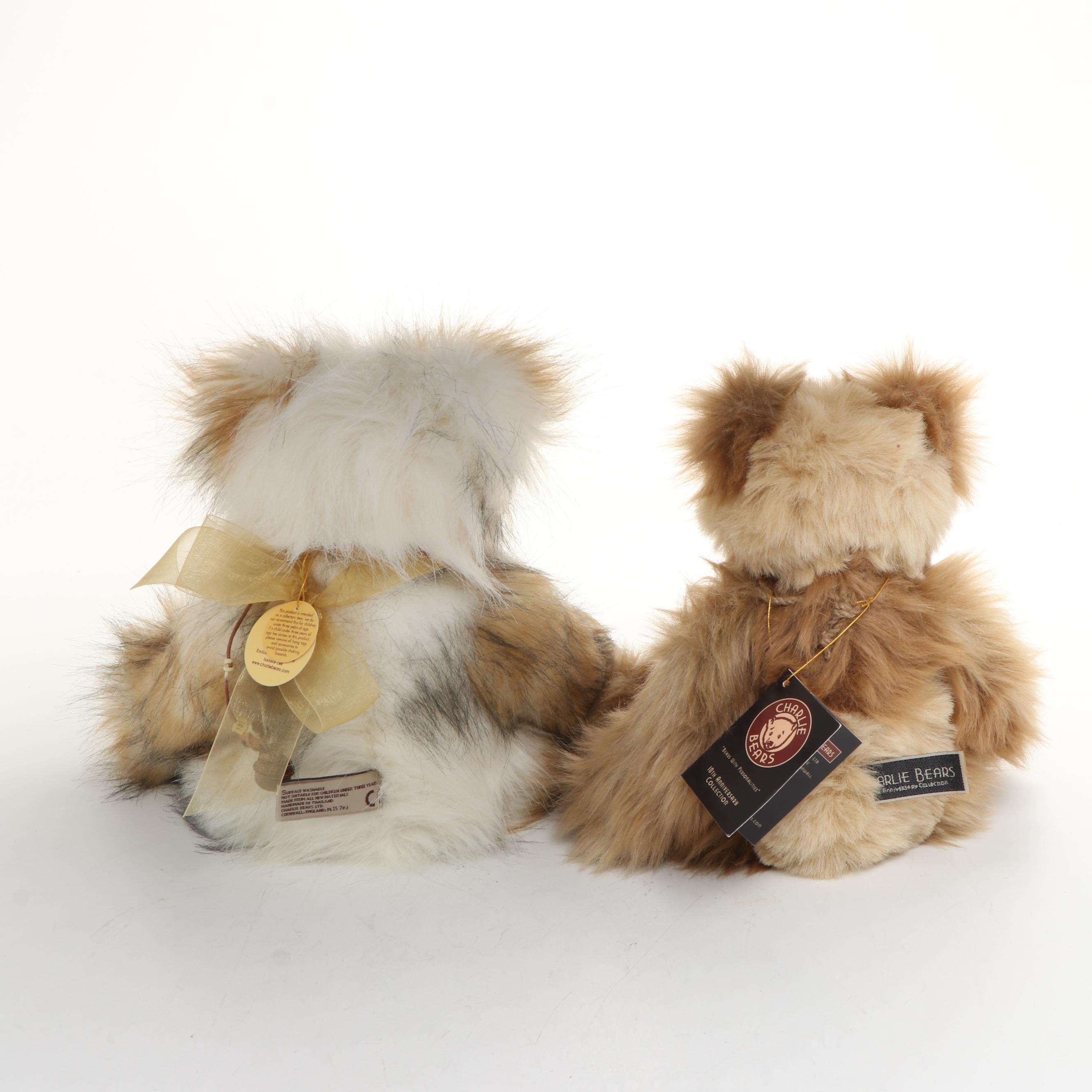 Charlie Bears "Lauren," "Anniversary Isabelle" and Other Teddy Bears