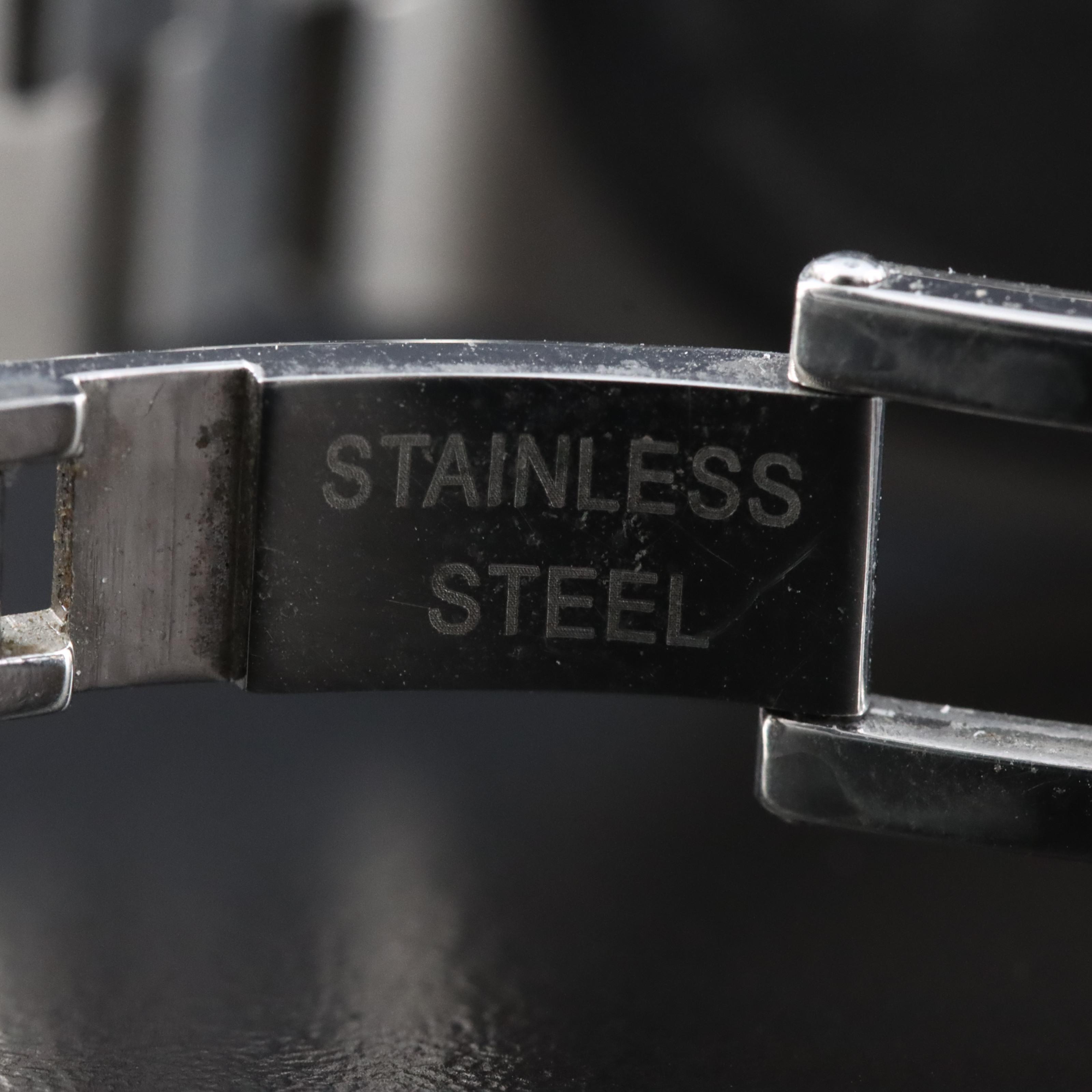 Movado Two-Tone Black Dial Watch